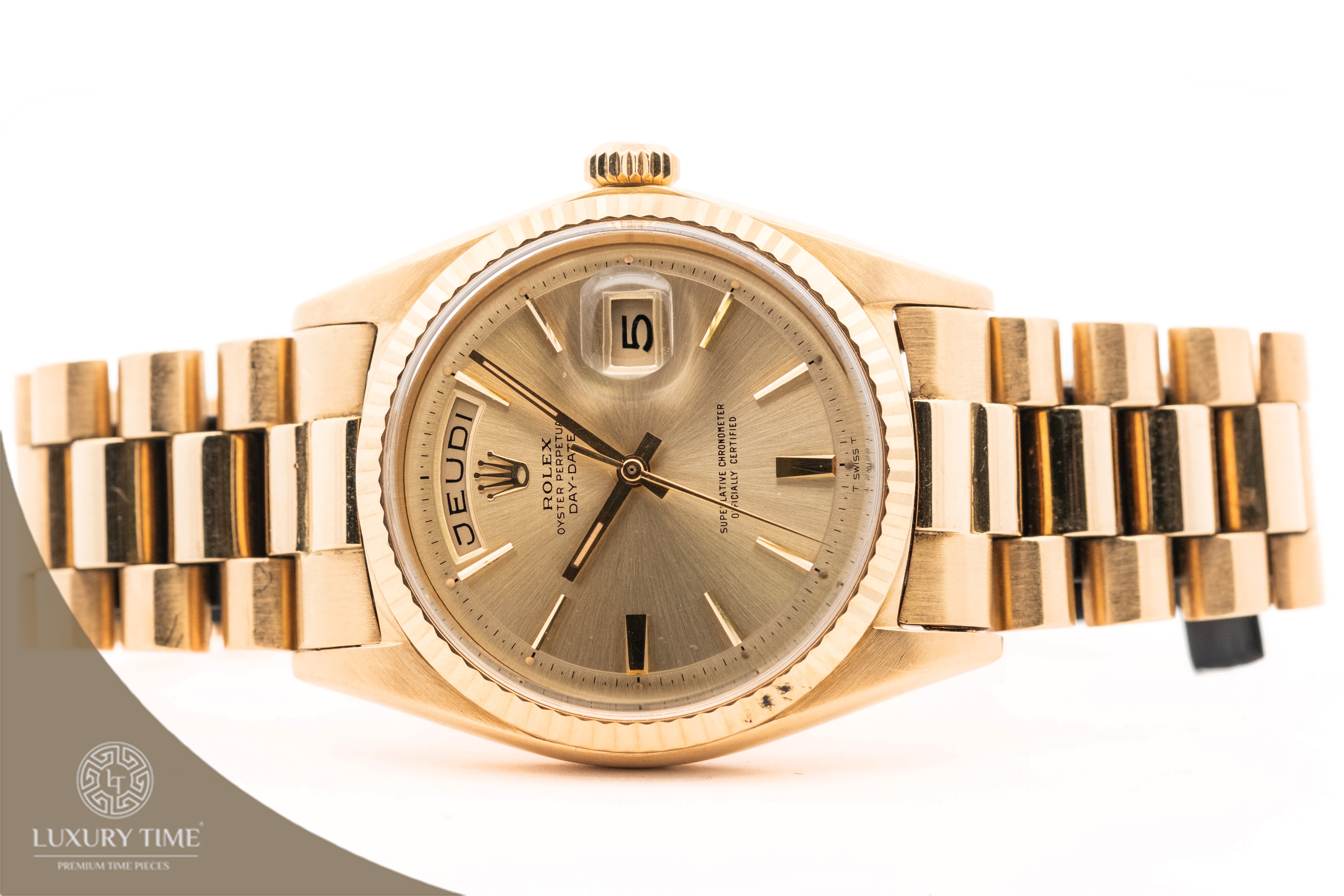 Rolex Day-Date Yellow Gold Men's Watch
