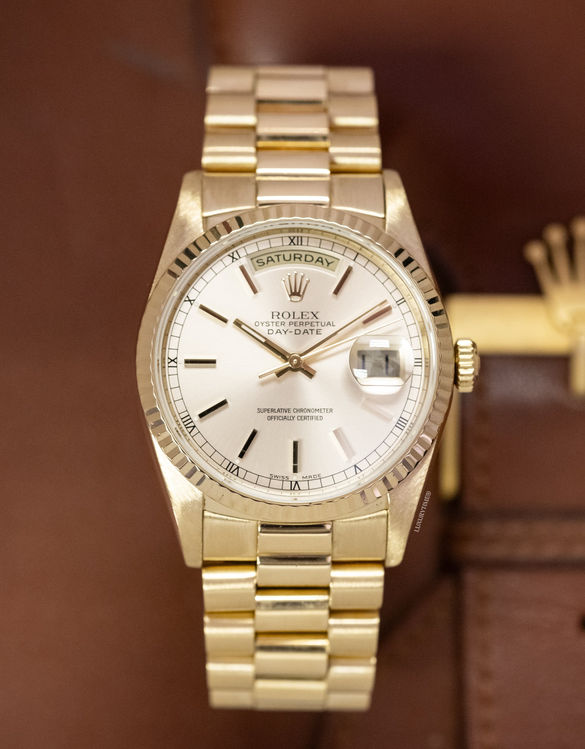 Rolex Day-Date Yellow Gold Unisex Watch