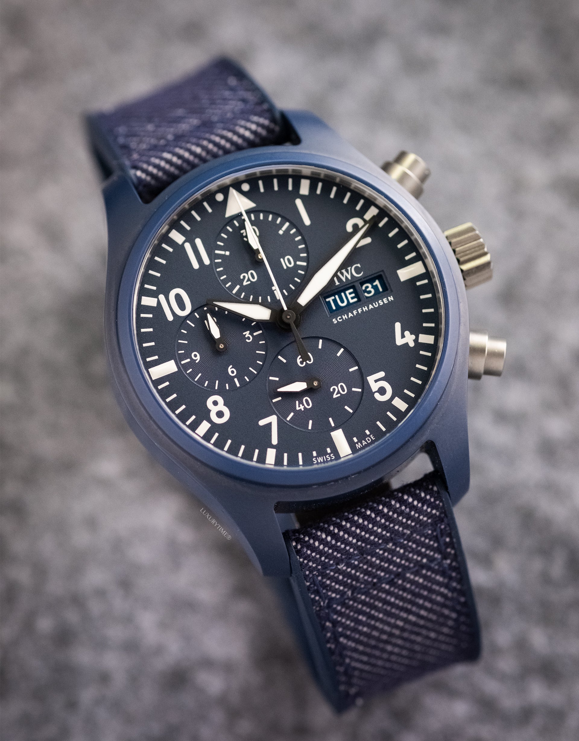 IWC Pilot's Watch Chronograph 41 Top Gun Oceana Men's Watch