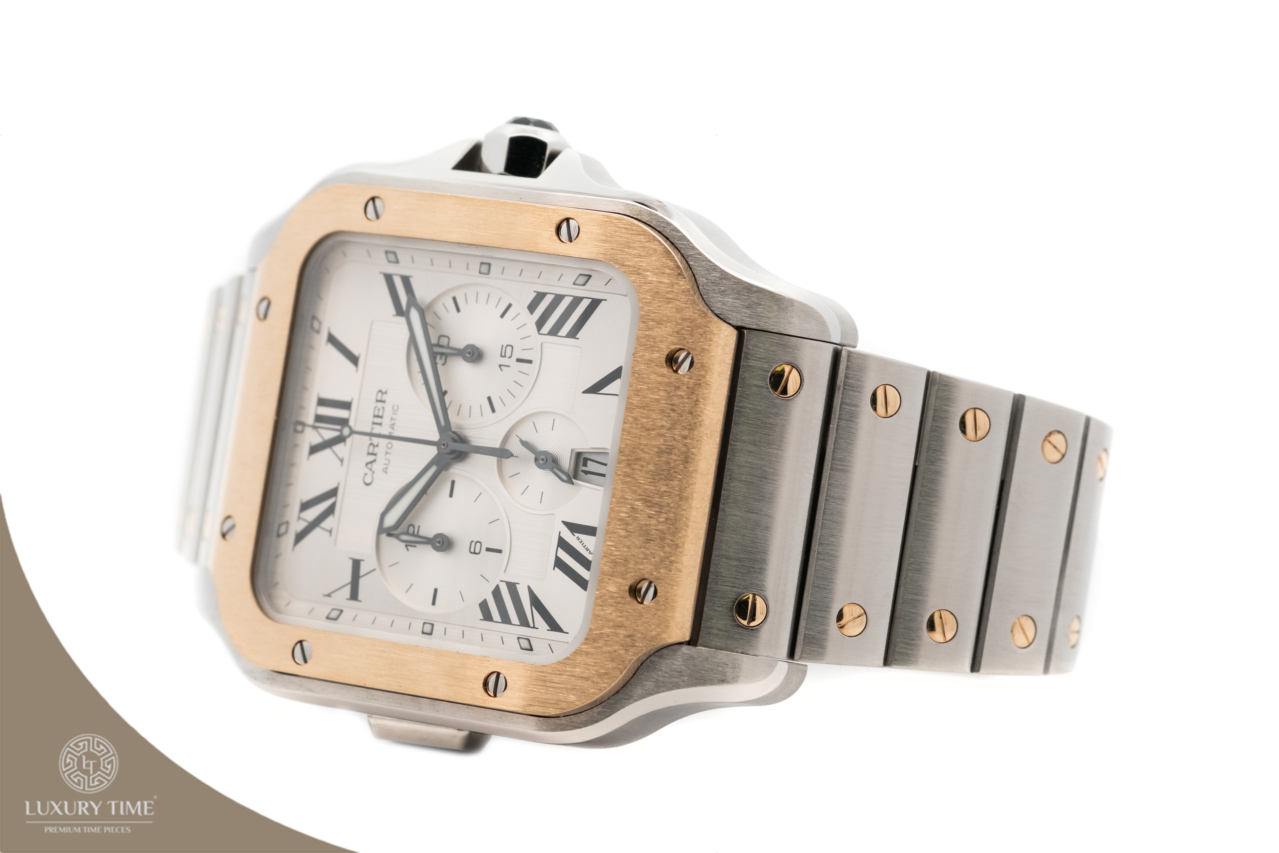 Cartier Santos De Cartier Chronograph Mens Watch