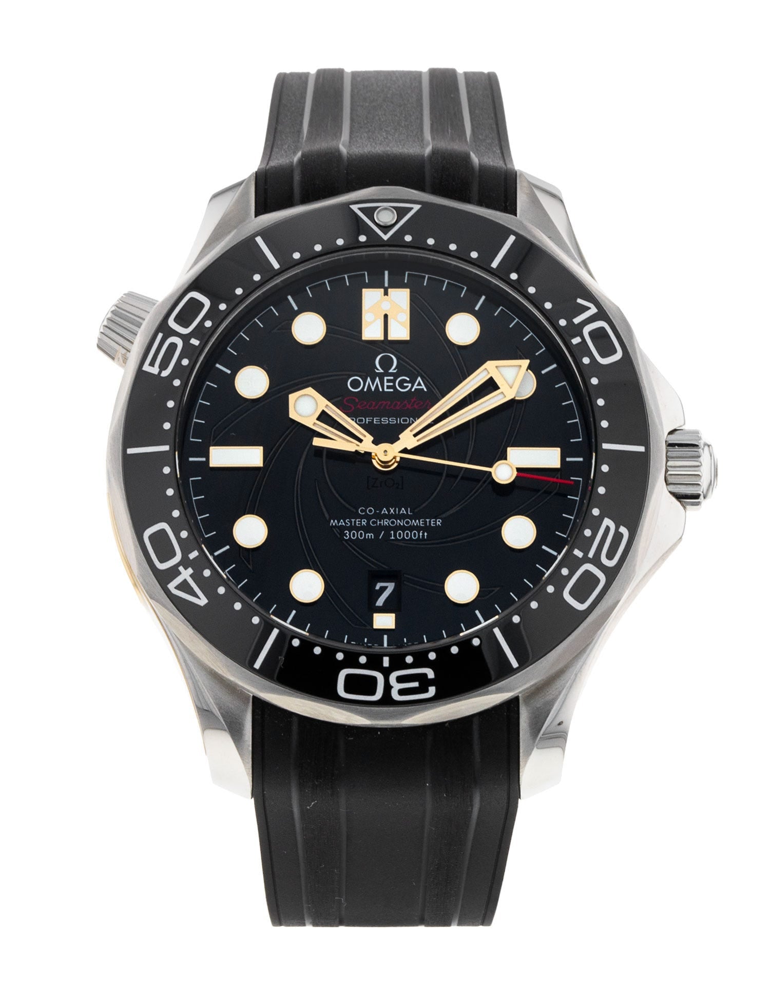 Omega Seamaster Diver 300m "James Bond 007" Co-Axial Master Chronometer 42mm Mens Watch