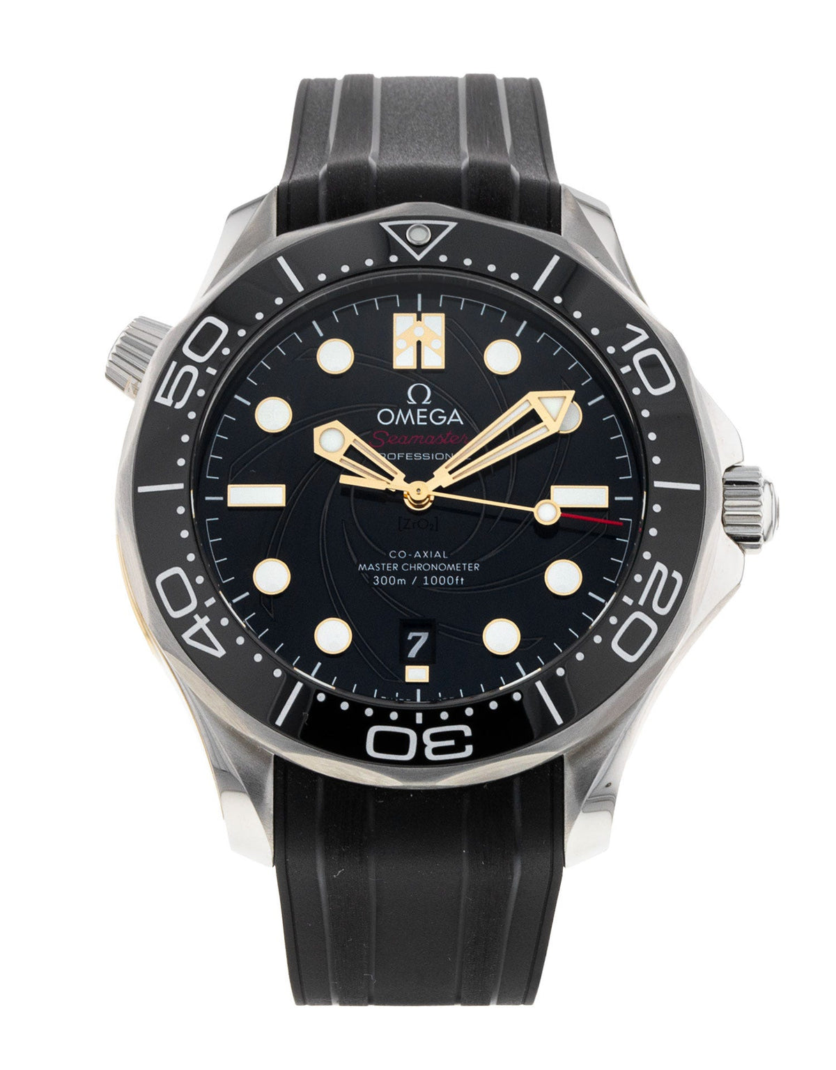 Omega Seamaster Diver 300m "James Bond 007" Co-Axial Master Chronometer 42mm Mens Watch