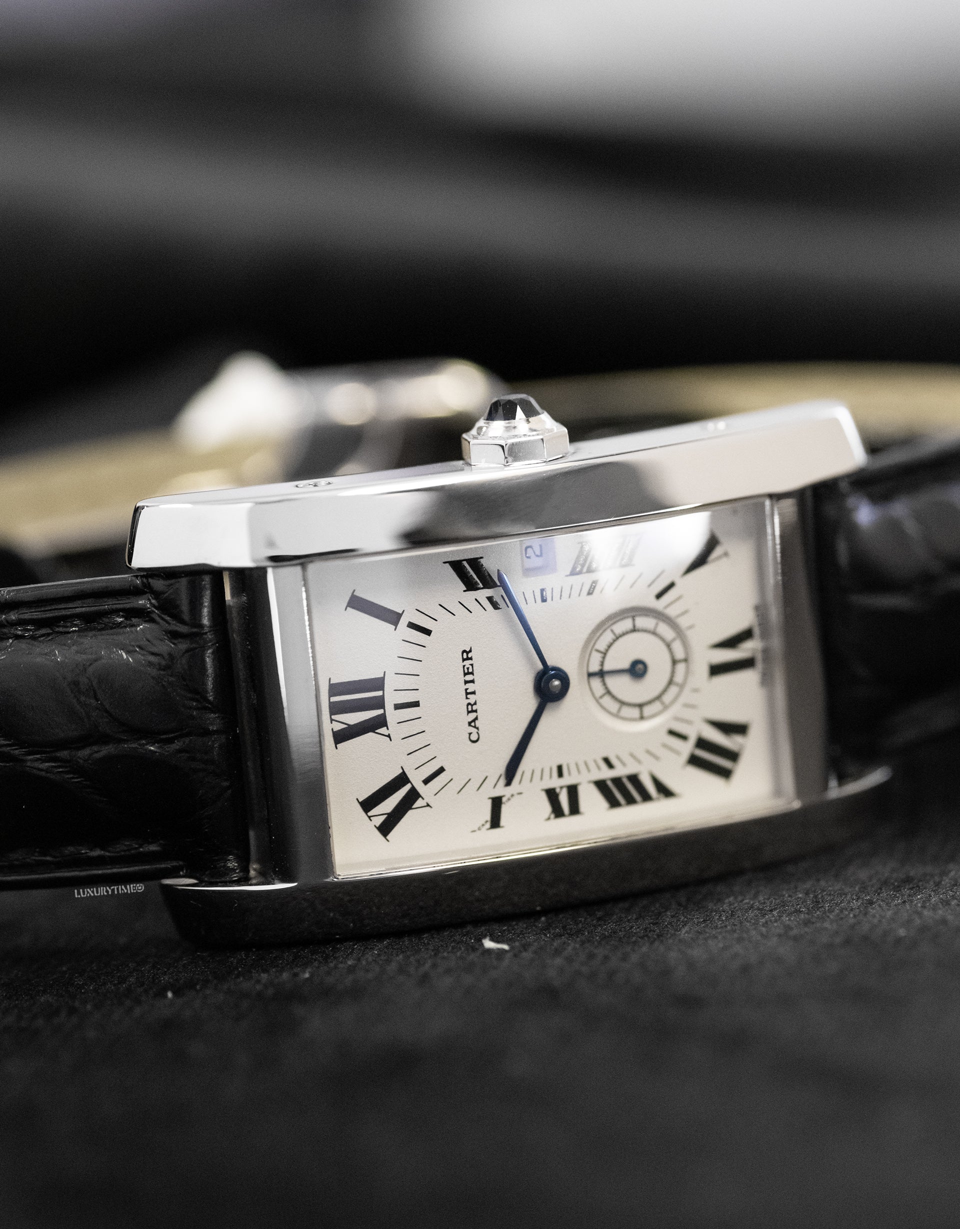 Cartier Tank Vermeill White Gold Unisex Watch