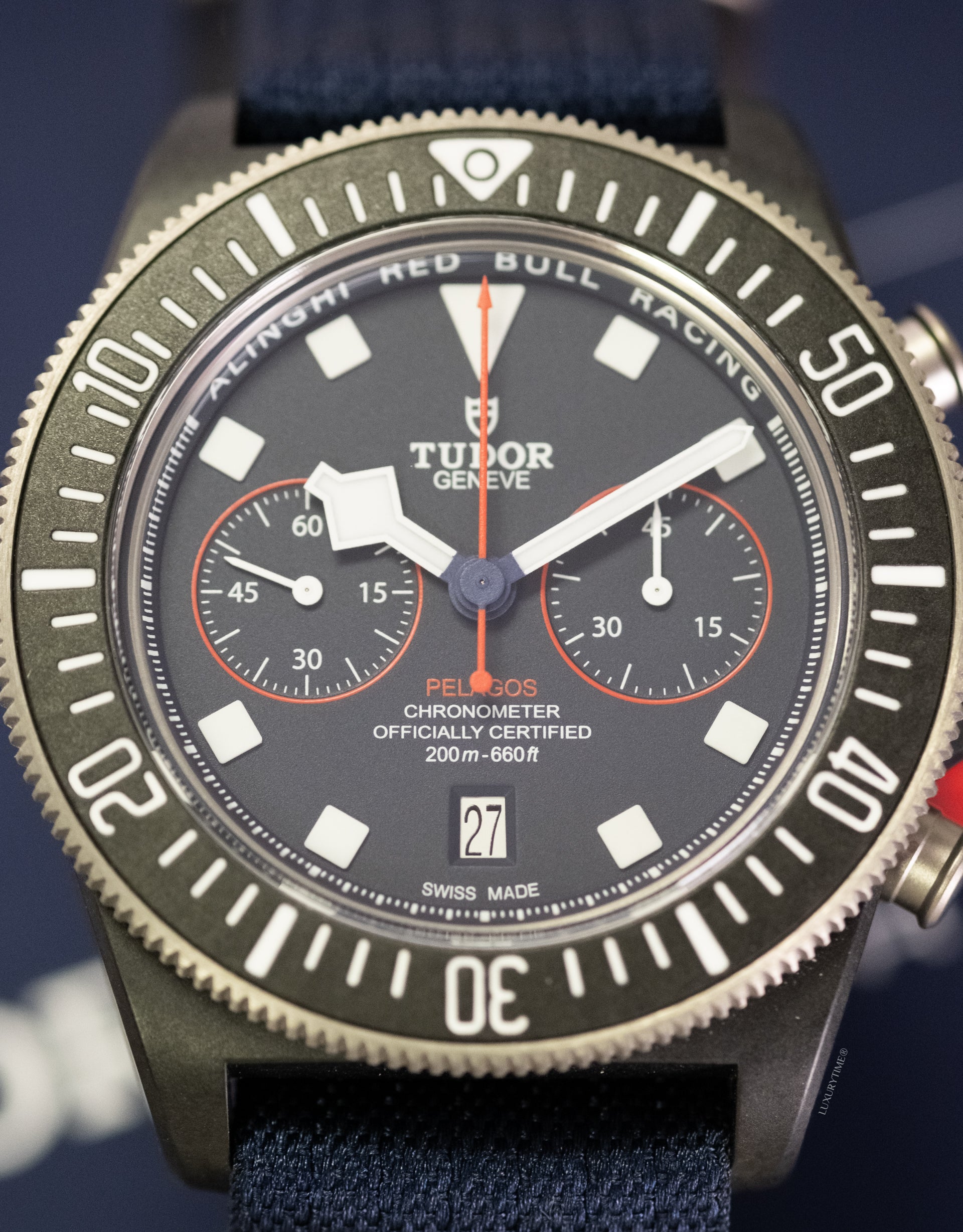 Tudor Pelagos FXD Chrono Alinghi Men's Watch