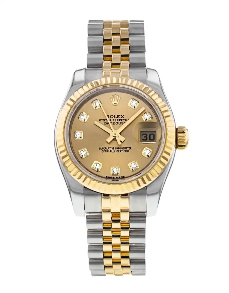 Rolex Datejust Lady Stainless Steel & Yellow Gold Ladies Watch