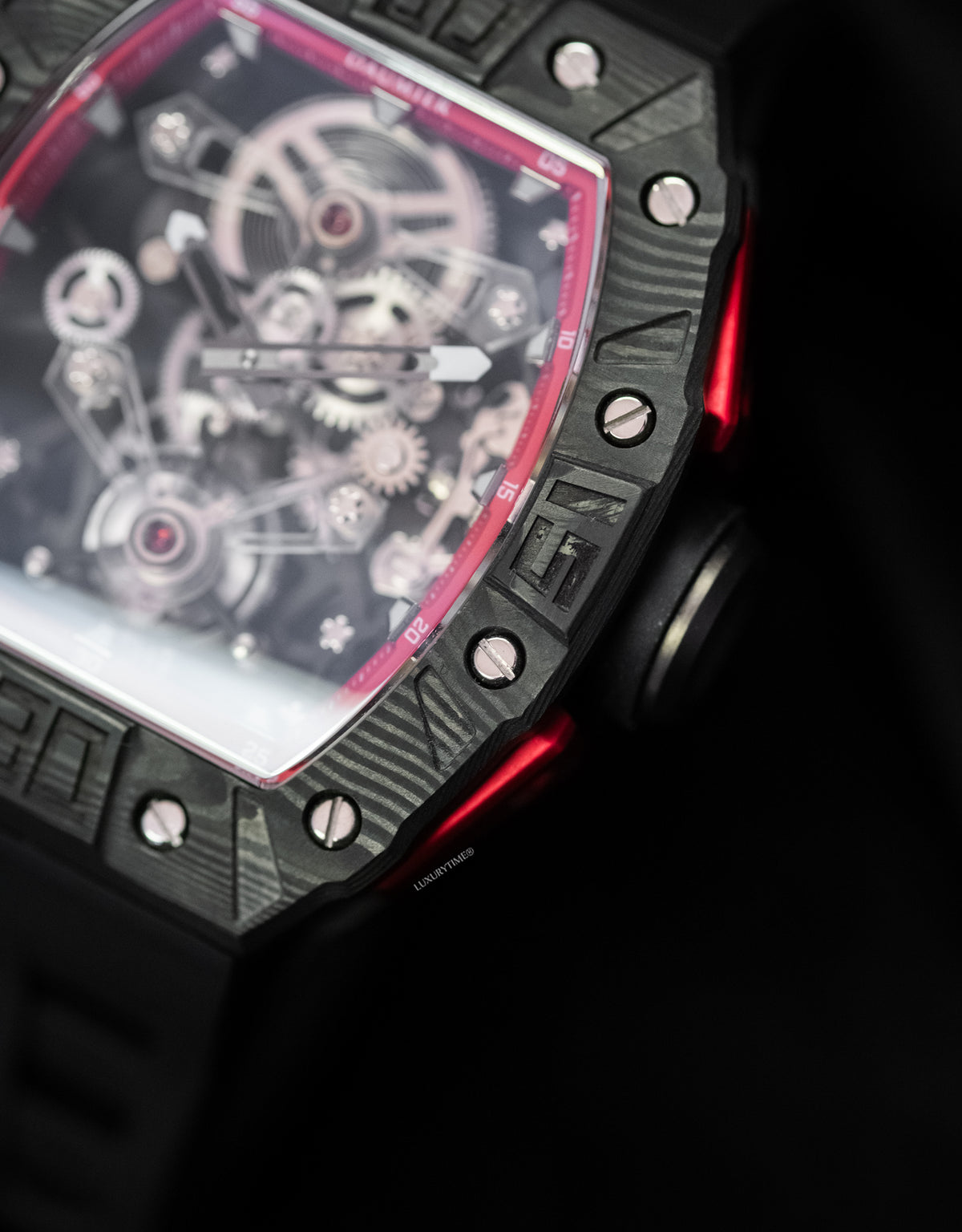 Daumier Skeleton Tourbillon Men's Watch