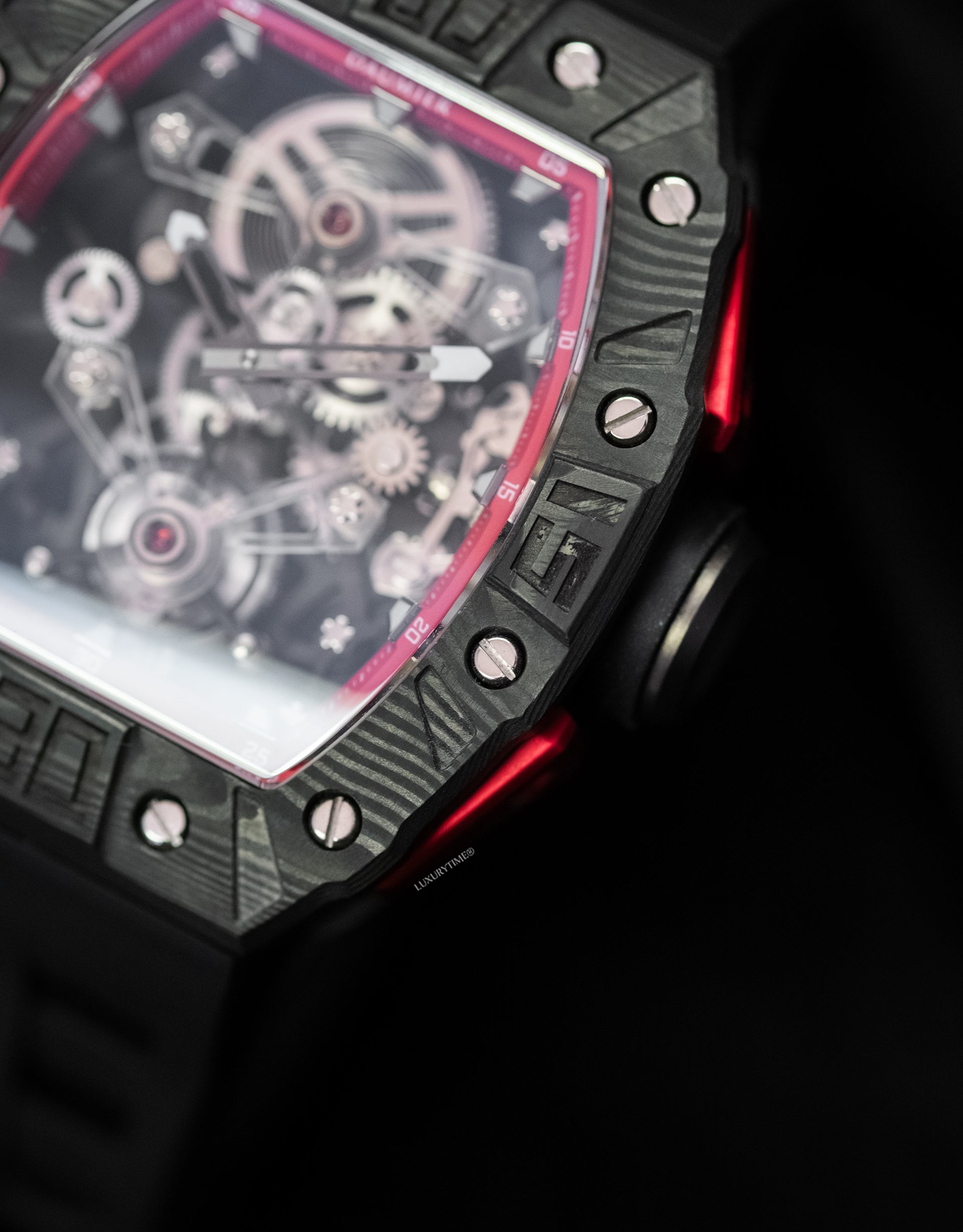 Daumier Skeleton Tourbillon Men's Watch