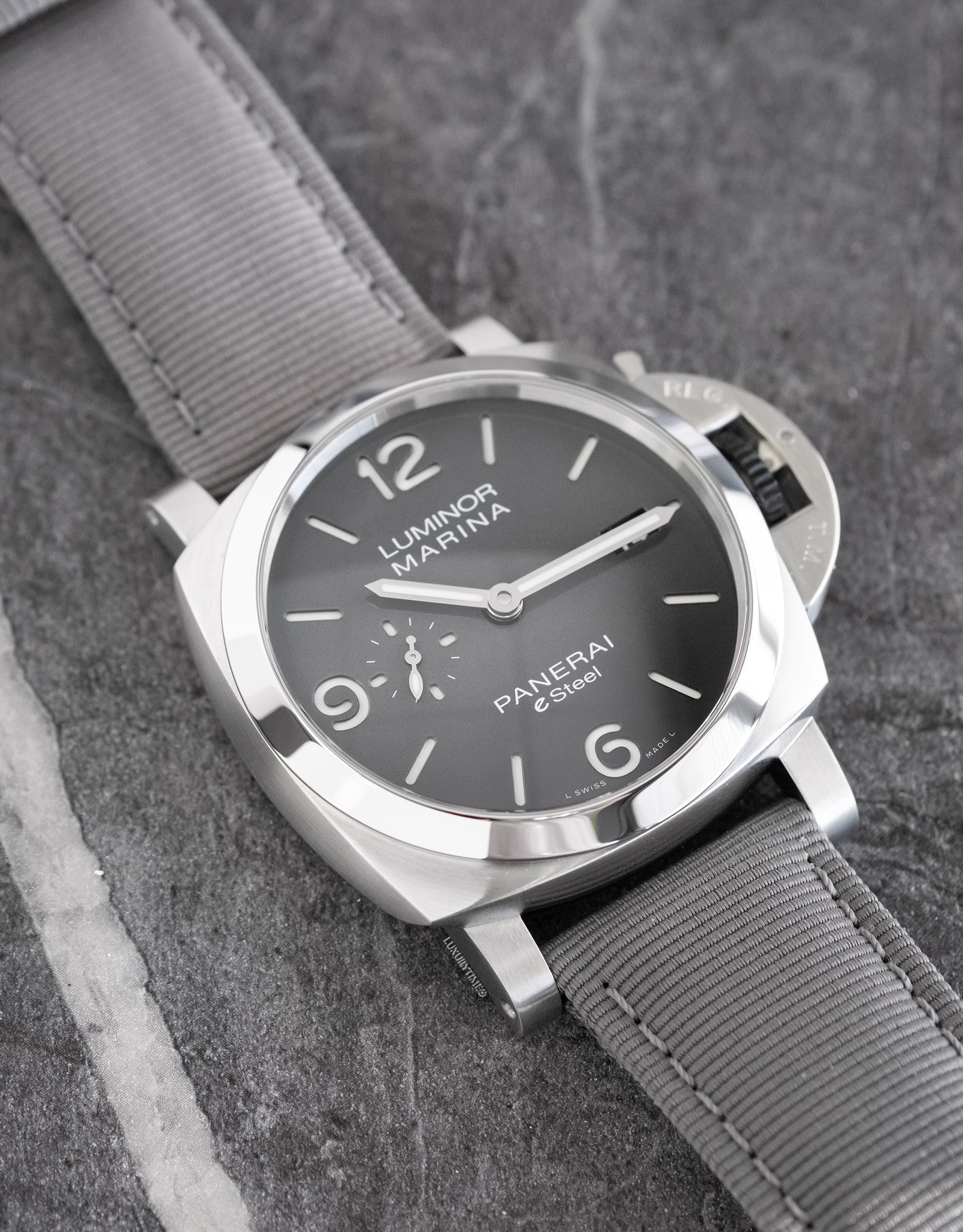 Panerai Luminor 1950 Marina 3 Days Automatic e-Steel Grigio Roccia Men's Watch