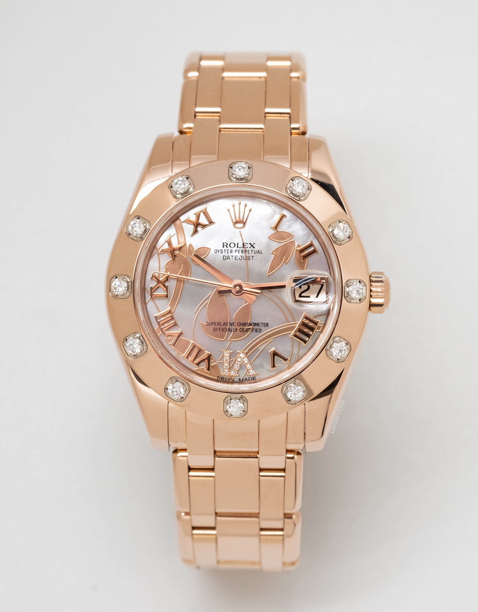 Rolex Datejust Pearlmaster Ladies Watch