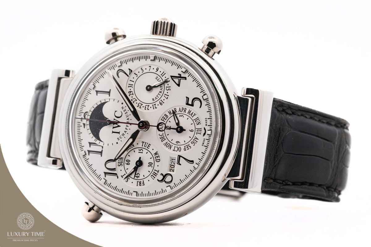 IWC Da Vinci Rattrapante Platinum Men's Watch