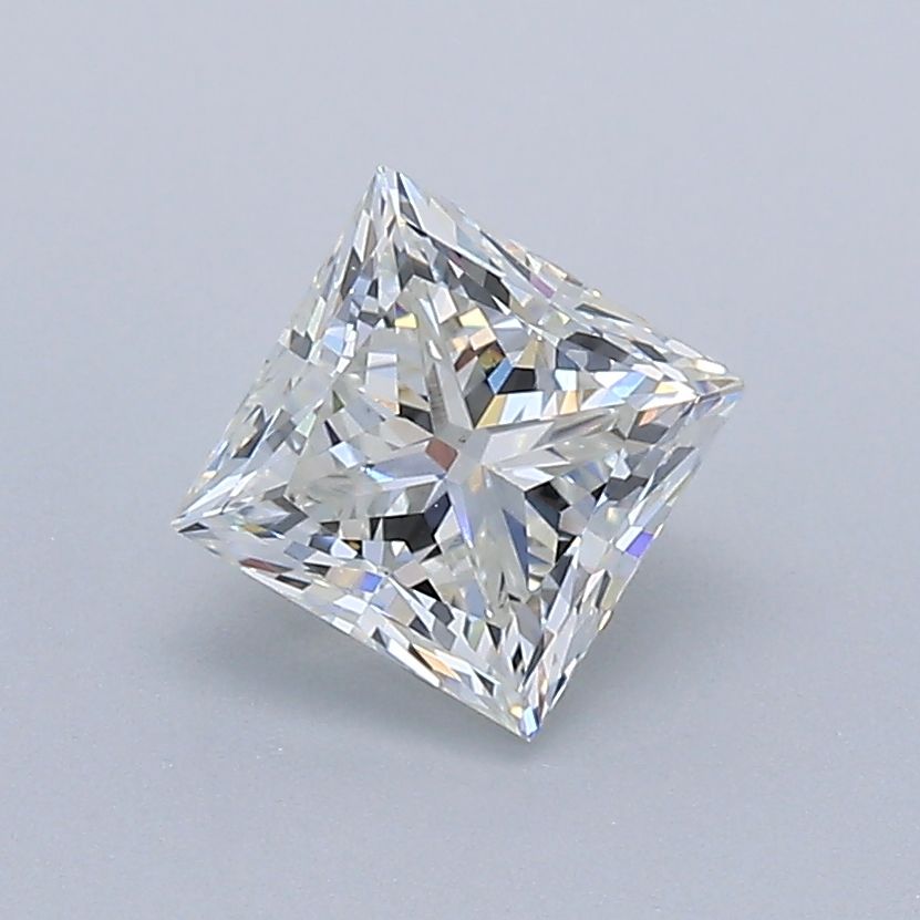 1.01ct Princess Natural Diamond (Colour I, Clarity VS2, GIA Certified)
