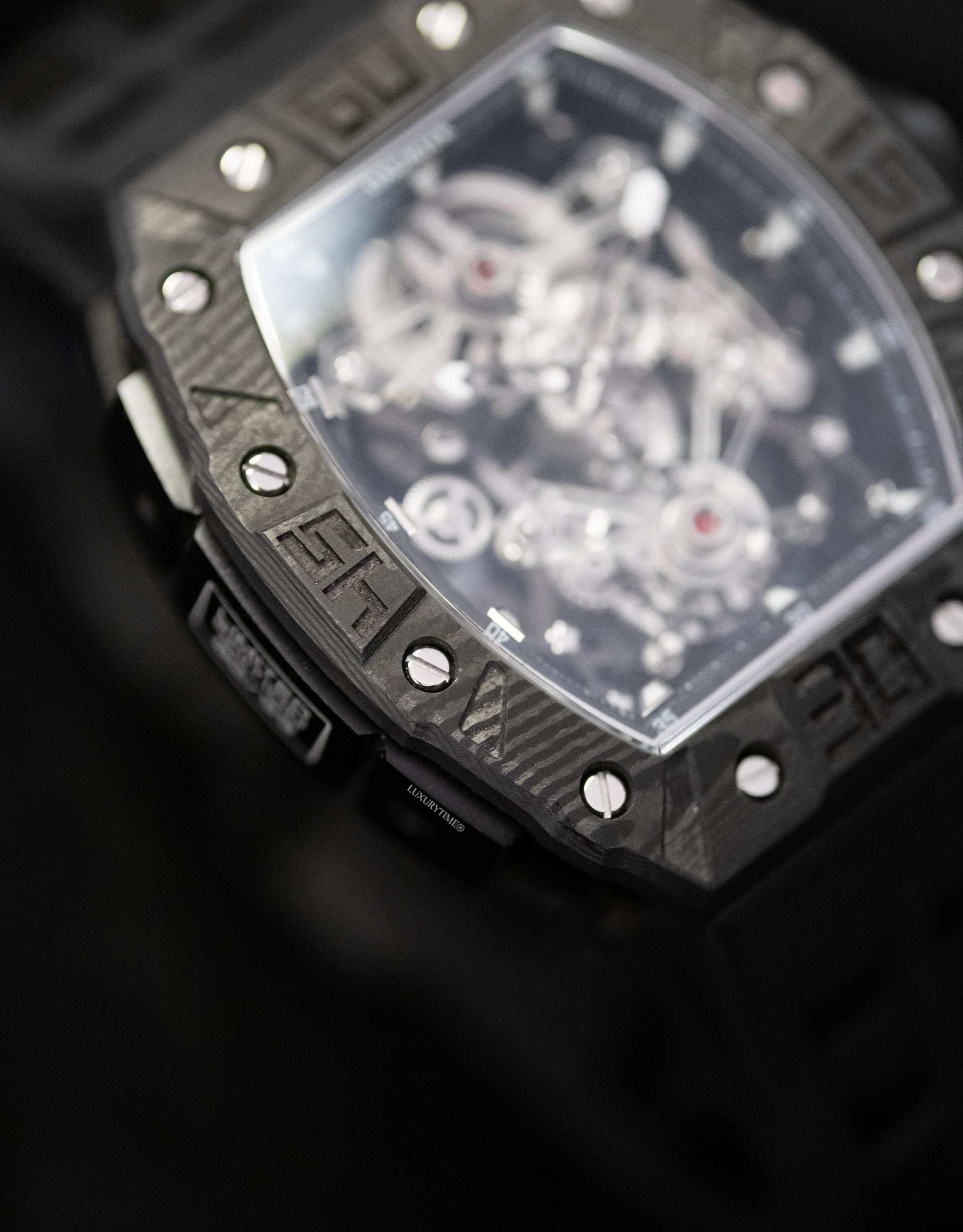 Daumier Skeleton Tourbillon Men's Watch