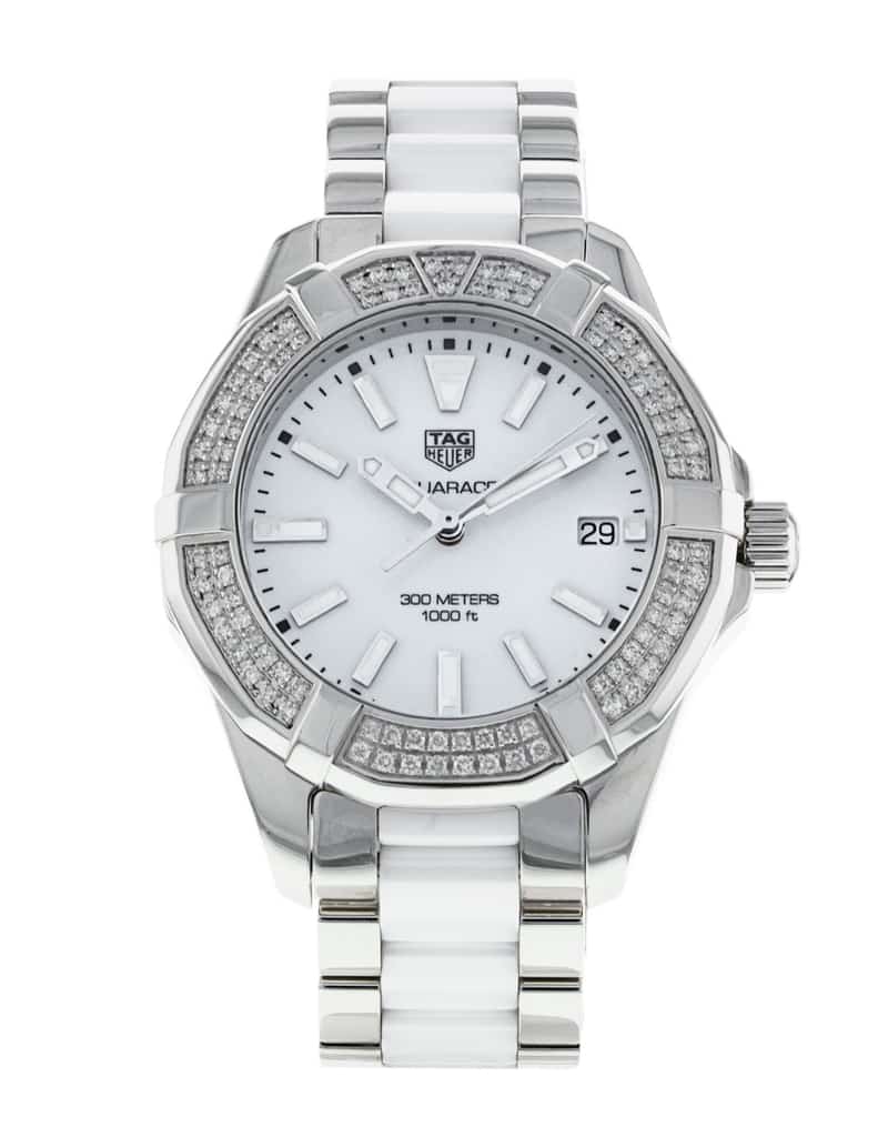 Tag Heuer Aquaracer White Dial Ladies Watch