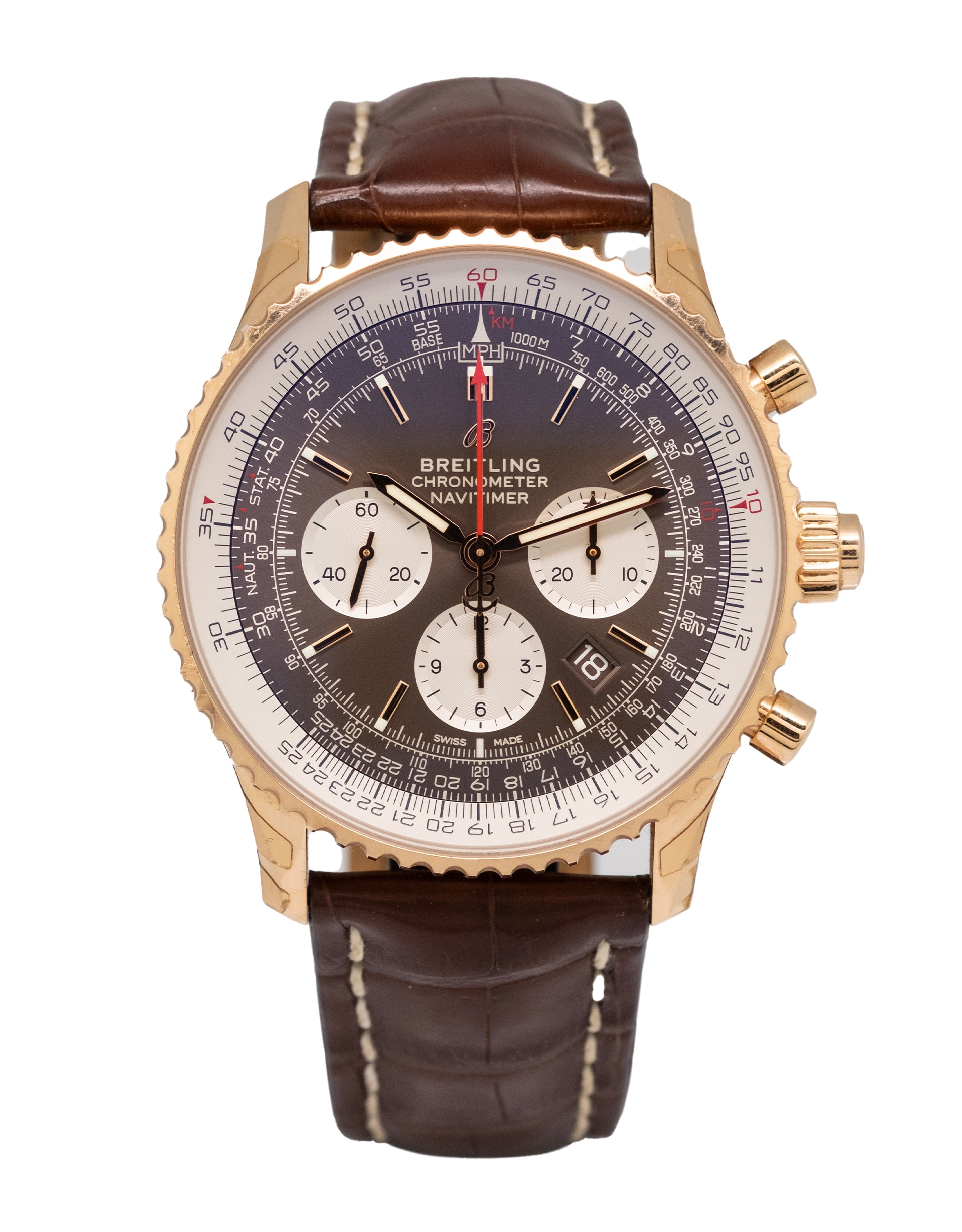 Breitling Navitimer B03 Chronograph Rattrapante 45 Limited Edition Men's Watch