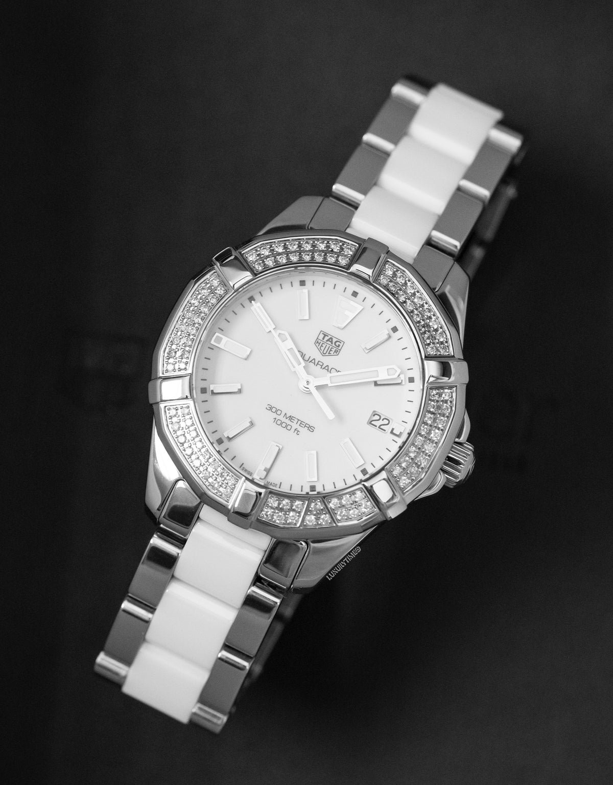 Tag Heuer Aquaracer White Dial Ladies Watch