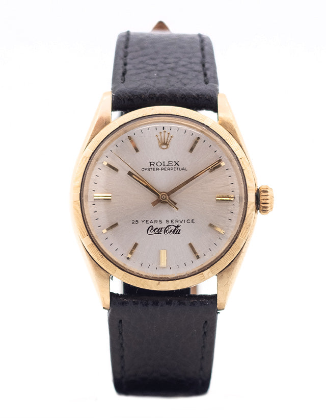 Rolex Oyster Perpetual "25 Years Service Coca Cola"