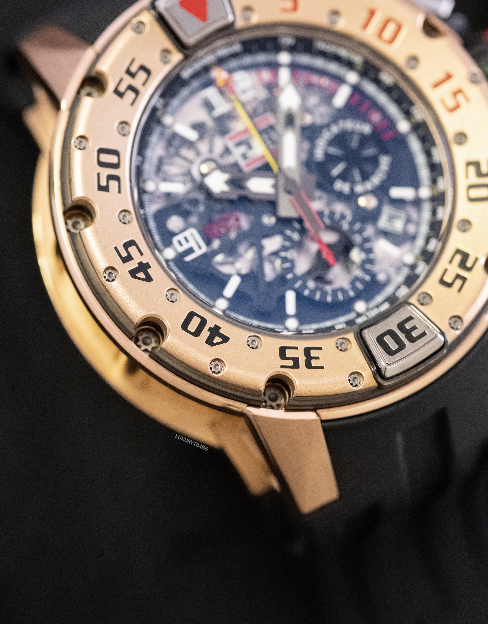 Richard Mille RM-32 AJ RG Flyback Chronograph Diver Men's Watch
