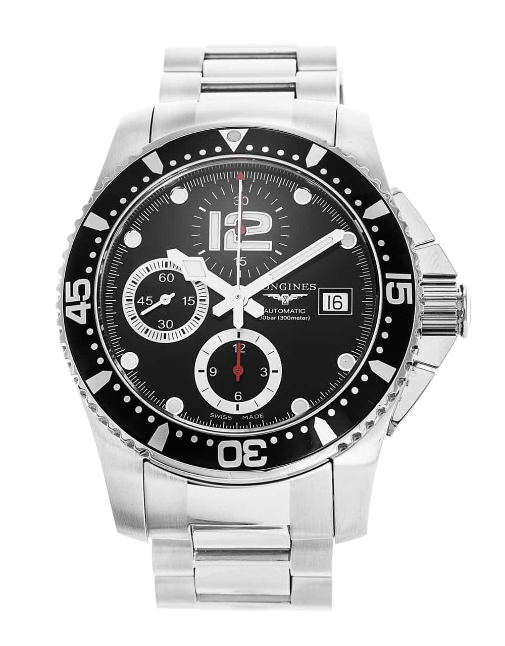 Longines HydroConquest Automatic Chronograph 41mm Mens Watch