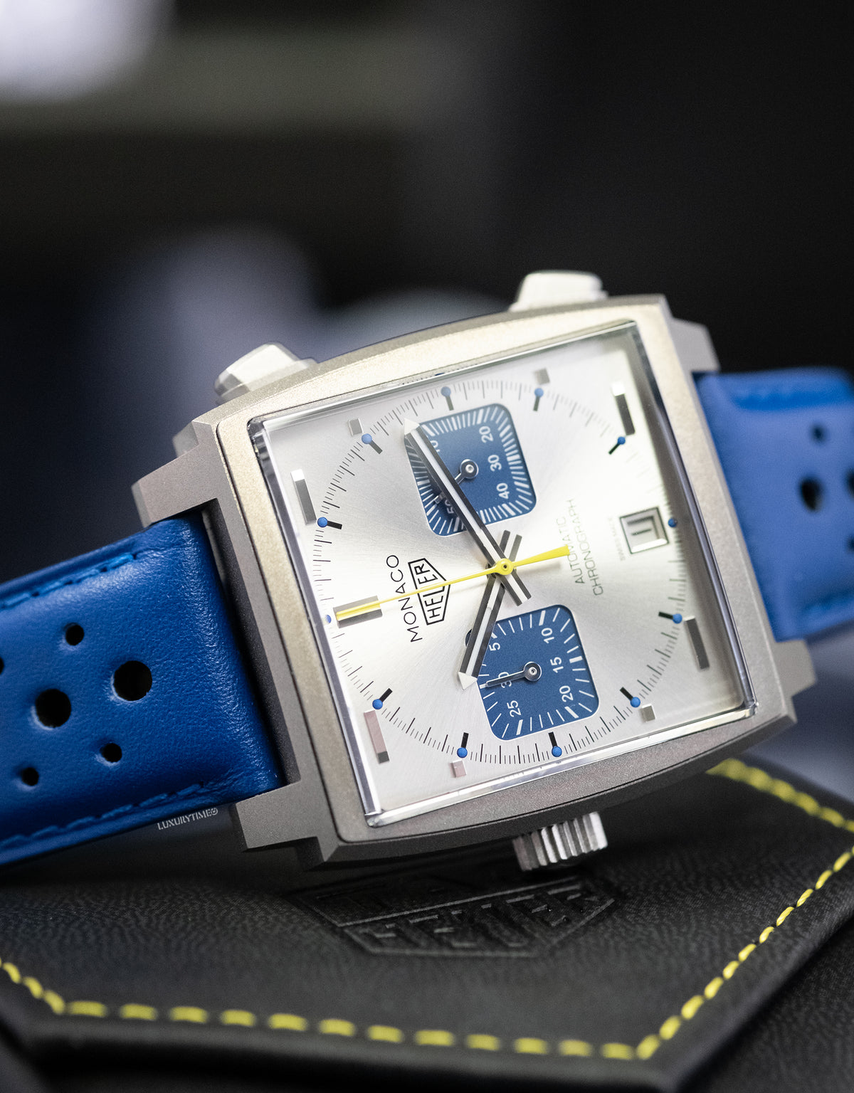 TAG Heuer Monaco Chronograph Limited Edition French Racing Blue Automatic Men's Watch