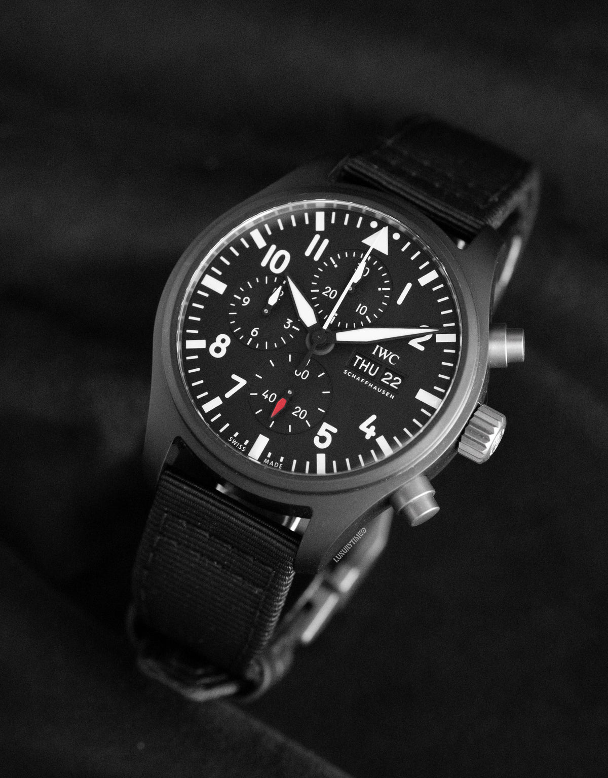 IWC Pilot's Watch Chronograph TOP GUN Men's Watch