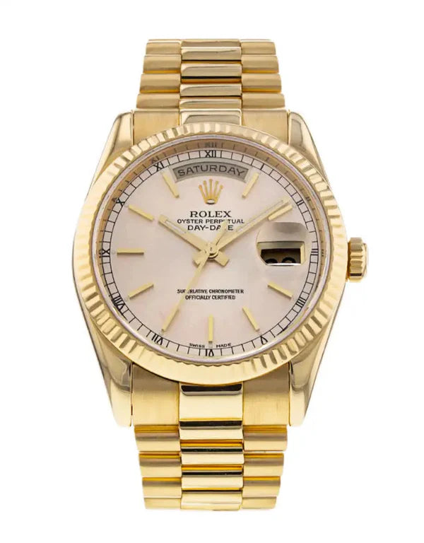 Rolex Day-Date Yellow Gold Unisex Watch