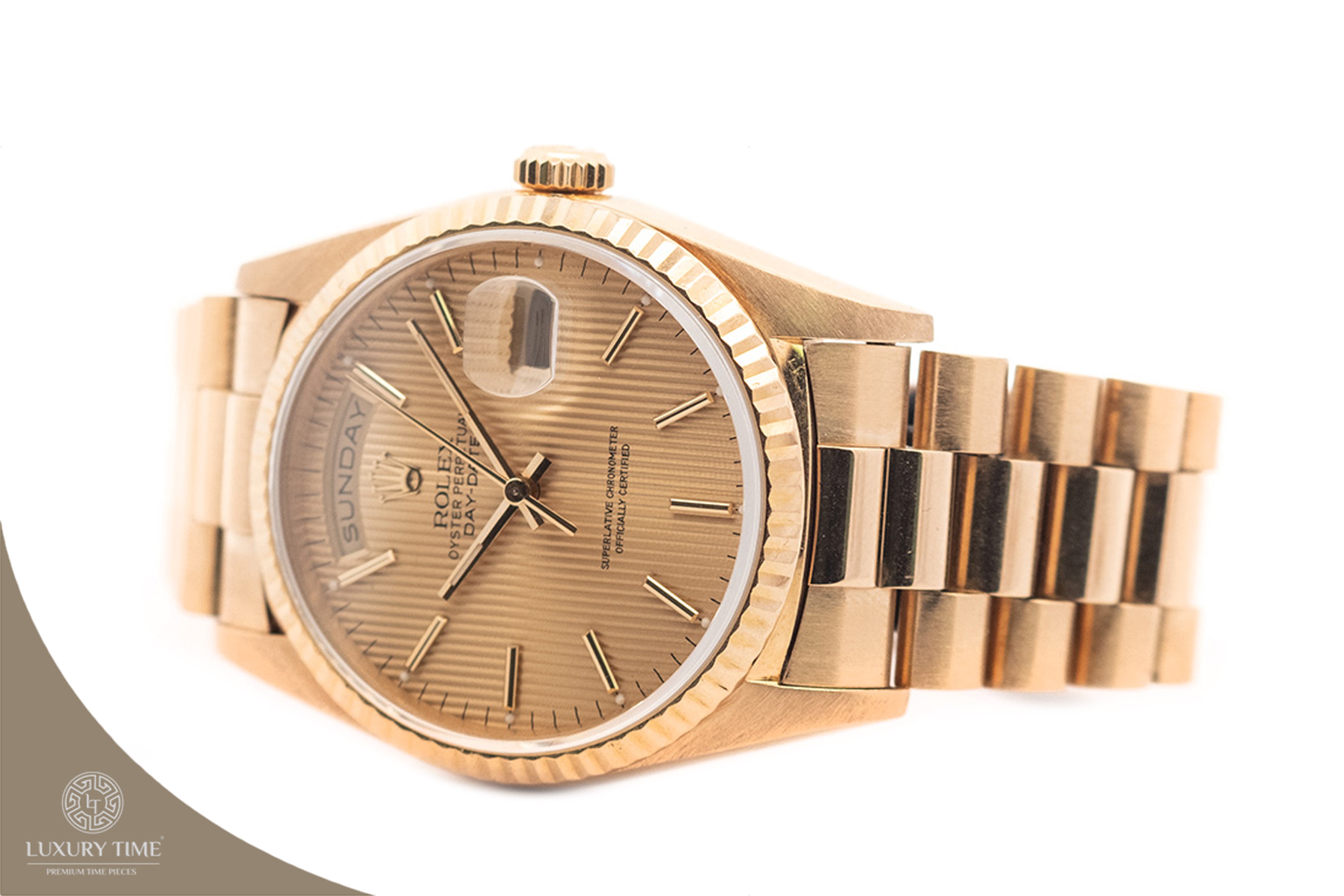 Rolex Day-Date Yellow Gold Mens Watch