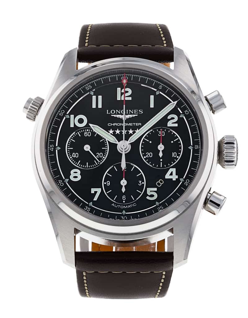Longines Spirit Automatic Chronograph 42mm Mens Watch