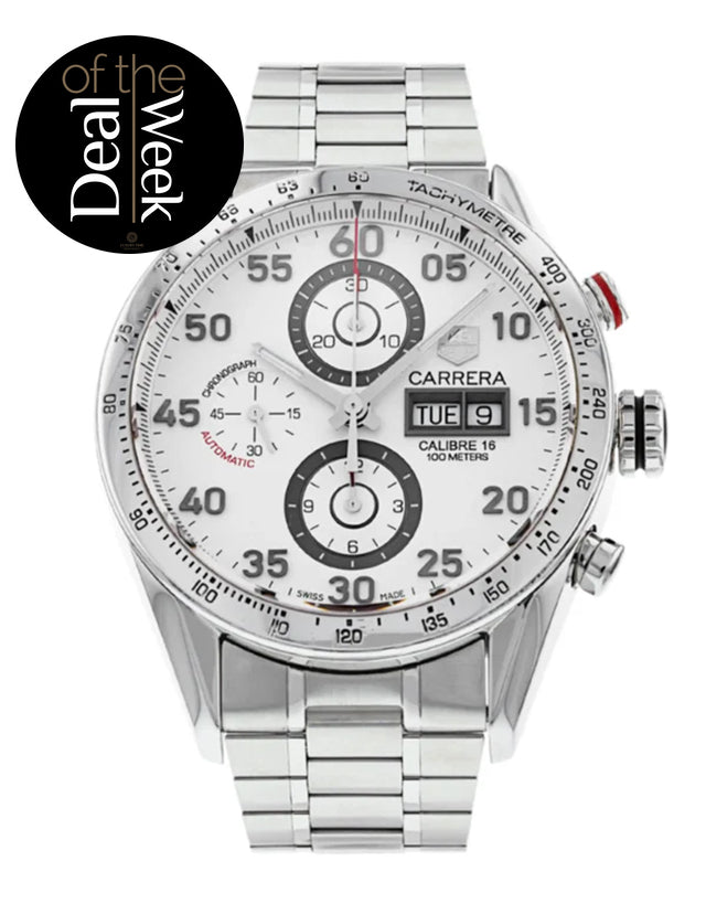Tag Heuer Carrera Chronograph Day-Date Automatic Men's Watch