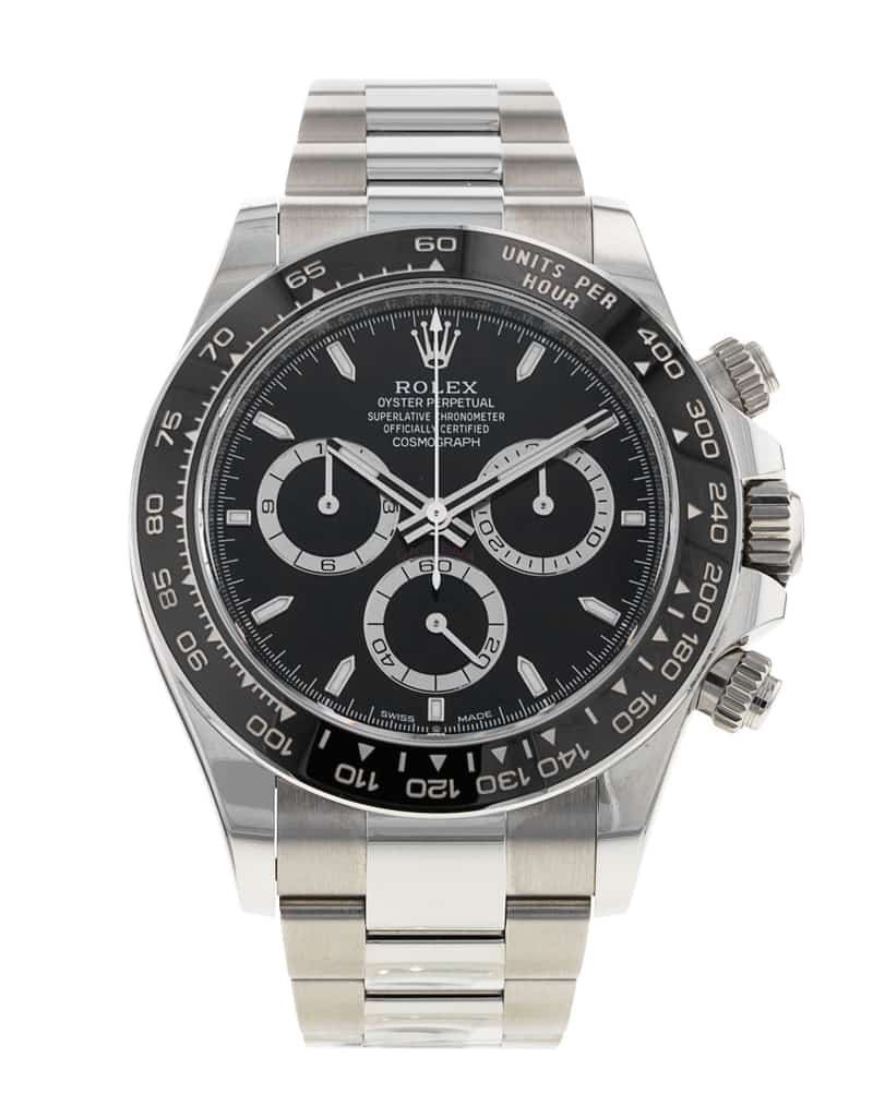 Rolex Cosmograph Daytona Black Dial Watch