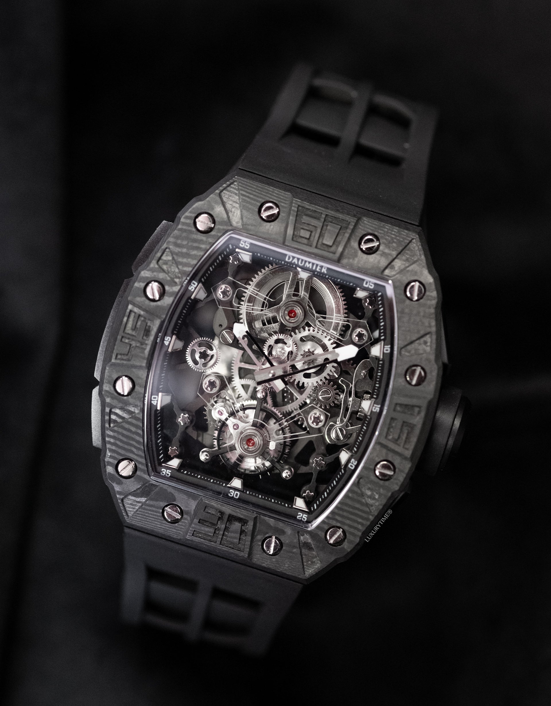 Daumier Skeleton Tourbillon Men's Watch