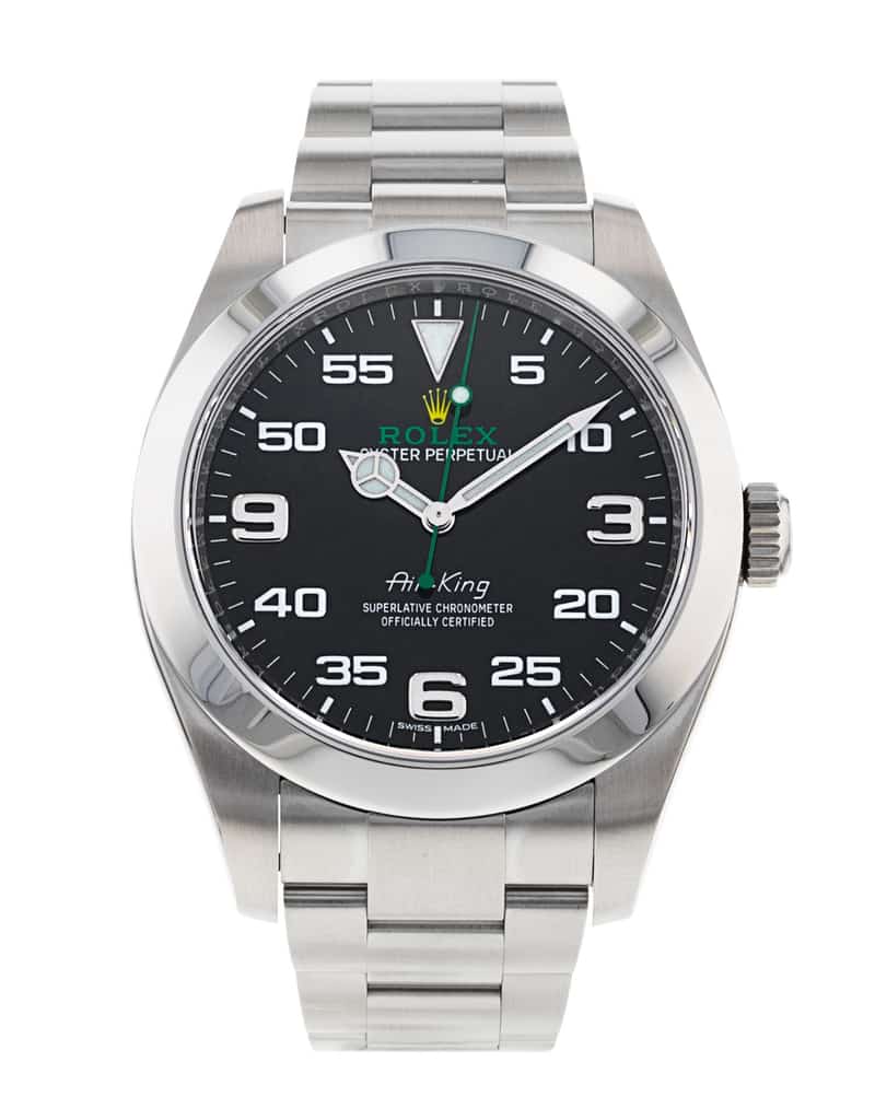 Rolex Air - King Black Dial Mens Watch