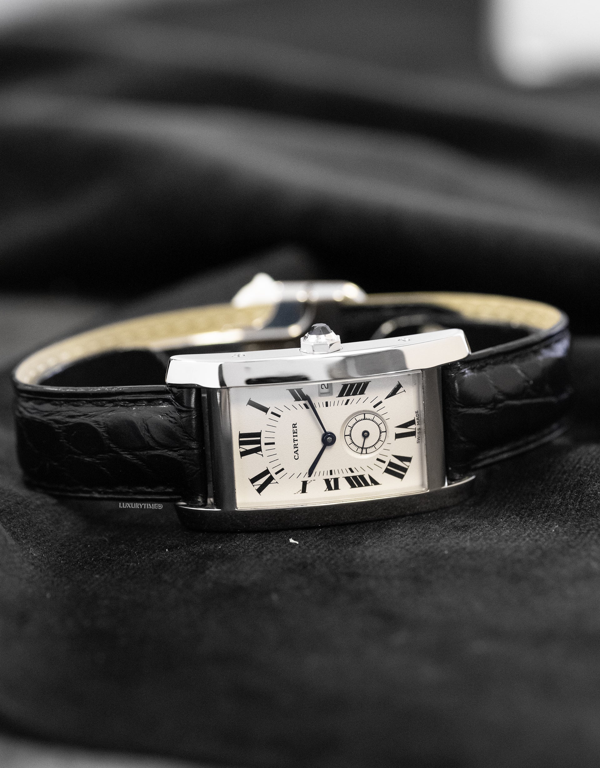 Cartier Tank Vermeill White Gold Unisex Watch