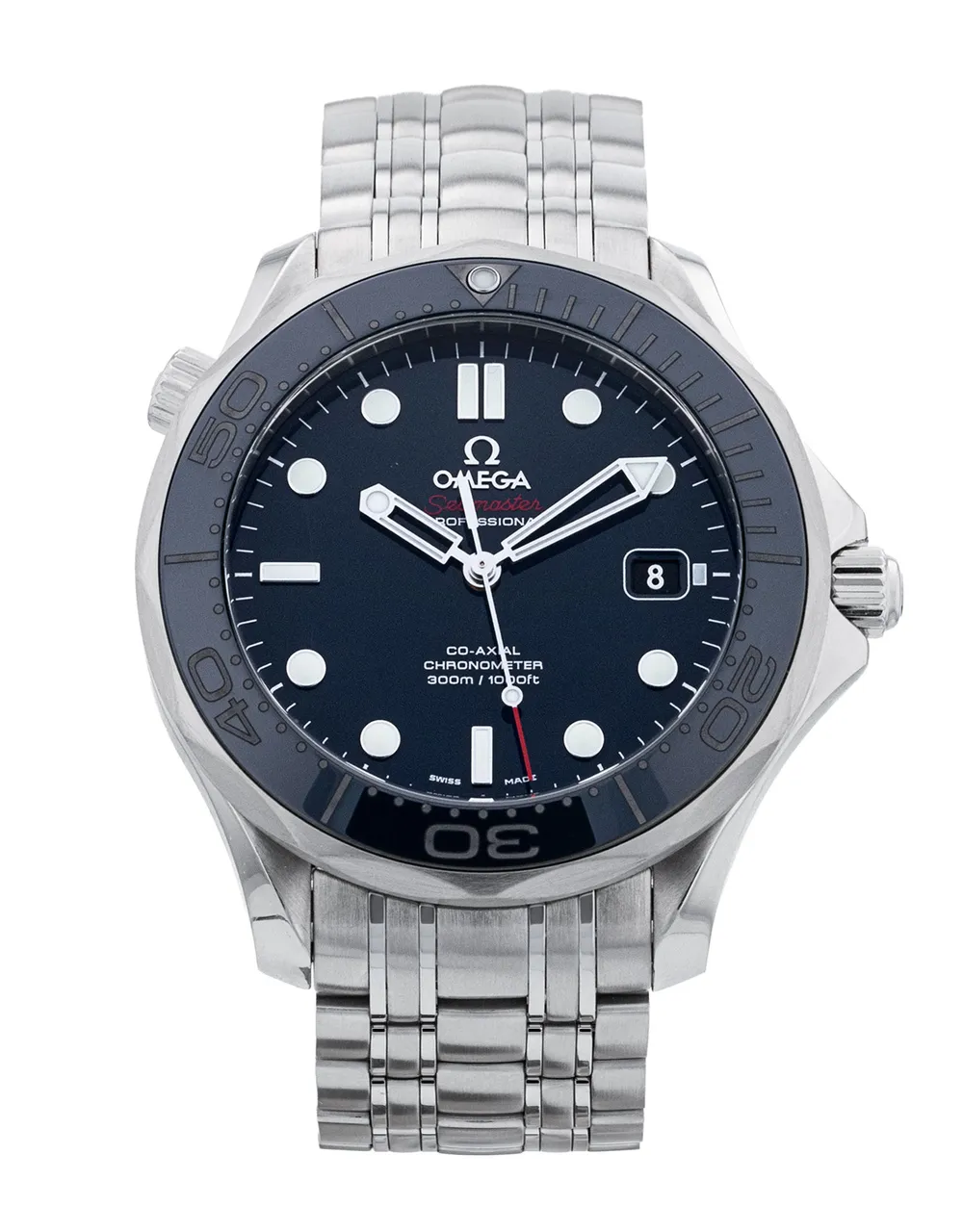 Omega Seamaster Diver 300m Co-Axial Automatic 41mm Mens Watch