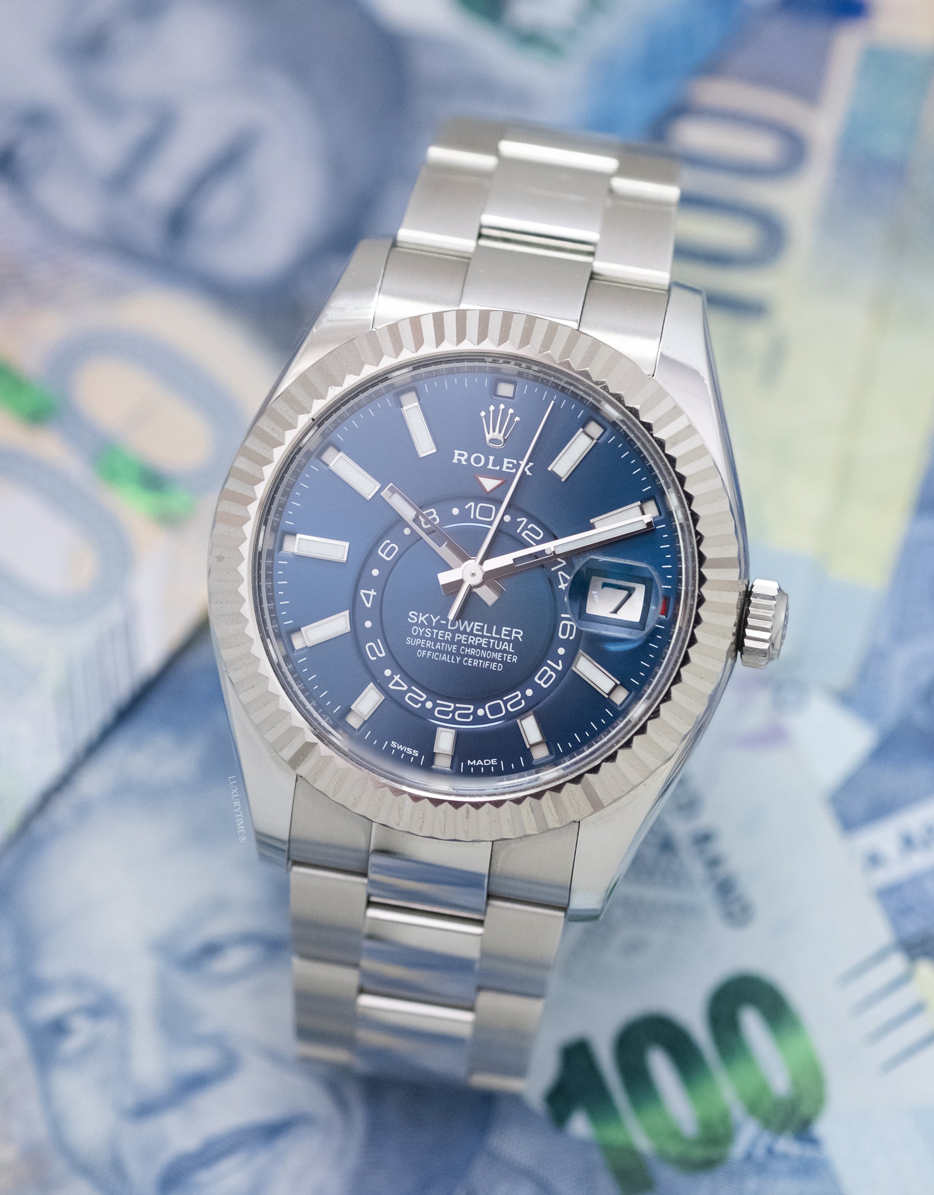 Rolex Sky Dweller 42mm Mens Watch