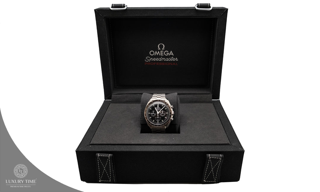 Omega Speedmaster Chronograph Hand Wind Black Dial Men's Watch