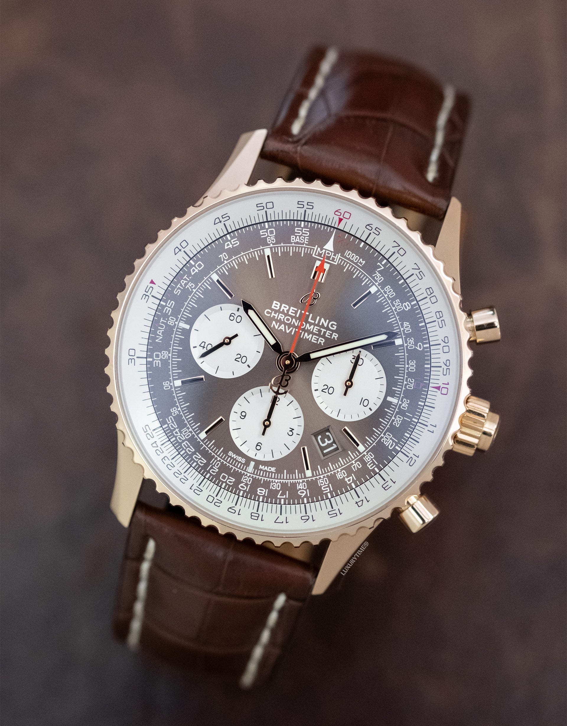 Breitling Navitimer B03 Chronograph Rattrapante 45 Limited Edition Men's Watch