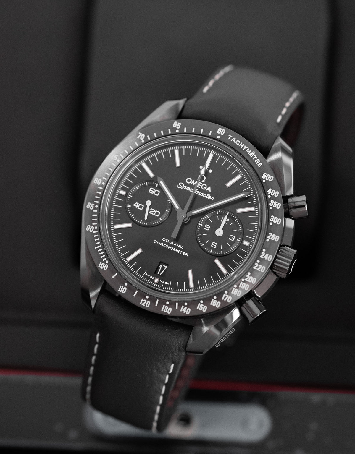 Omega Speedmaster Dark Side of the Moon "Pitch Black" Men's Watch