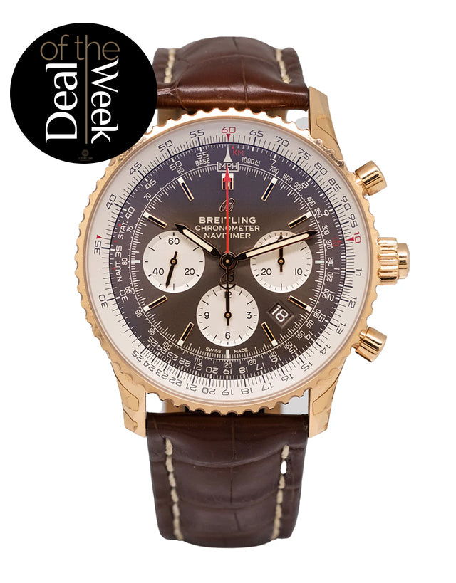 Breitling Navitimer B03 Chronograph Rattrapante 45 Limited Edition Men's Watch