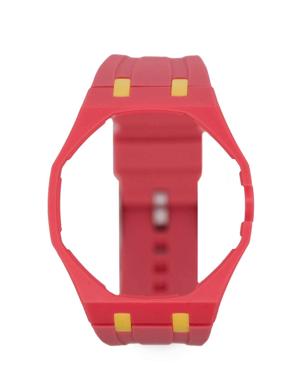 Audemars Piquet Swatch POP Watch Strap - Pink with Yellow