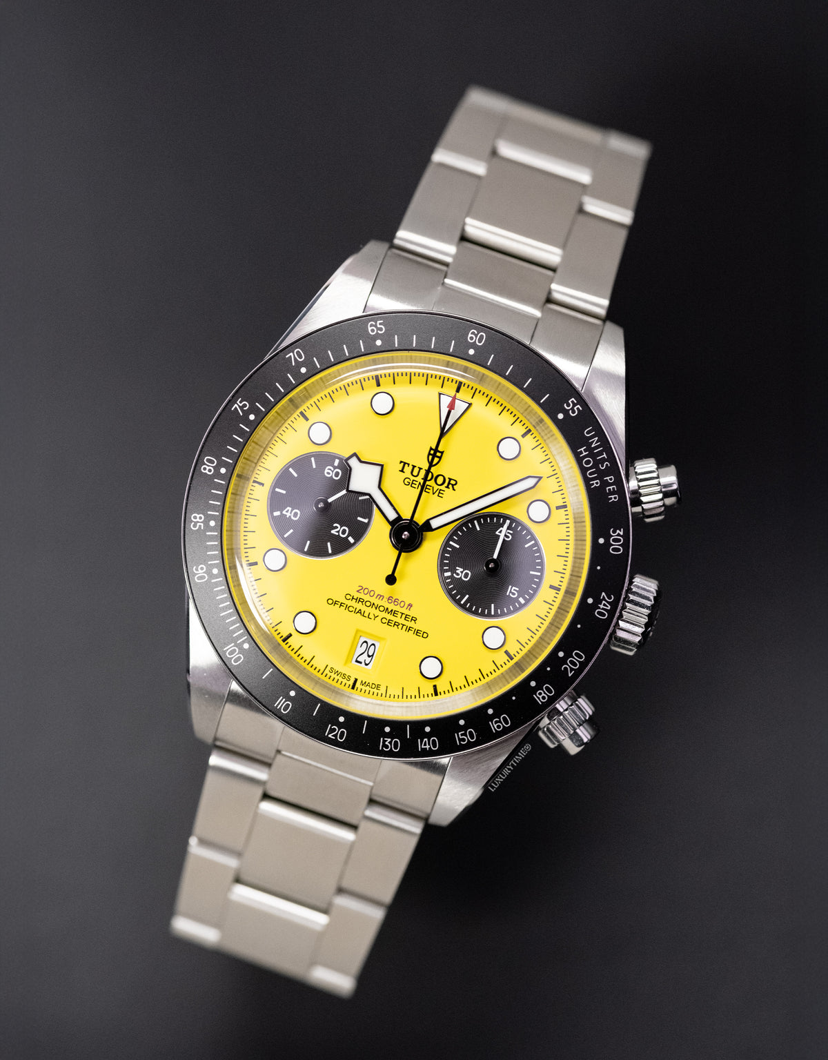 Tudor Black Bay Chrono "Bumblebee" Chronograph 39mm Men's Watch