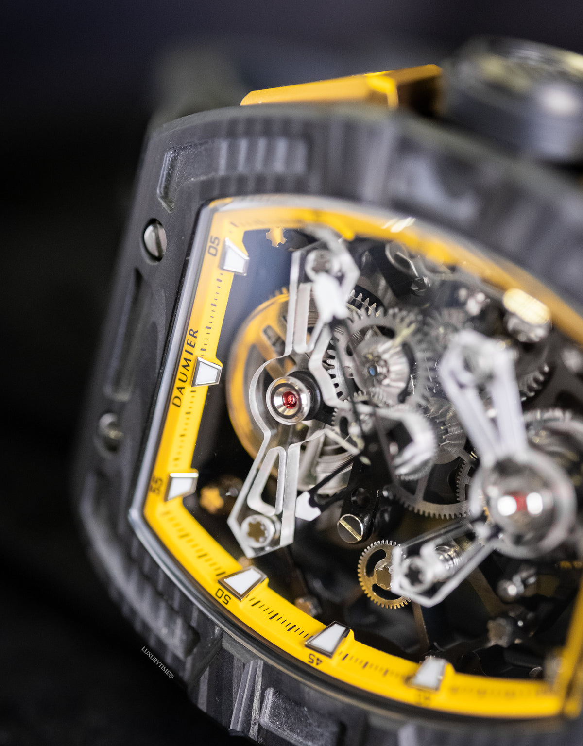 Daumier Skeleton Tourbillon Men's Watch