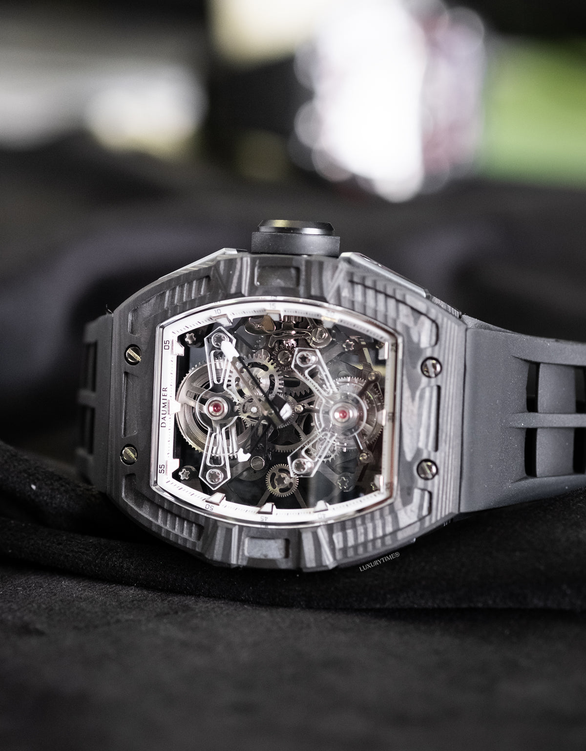 Daumier Skeleton Tourbillon Men's Watch