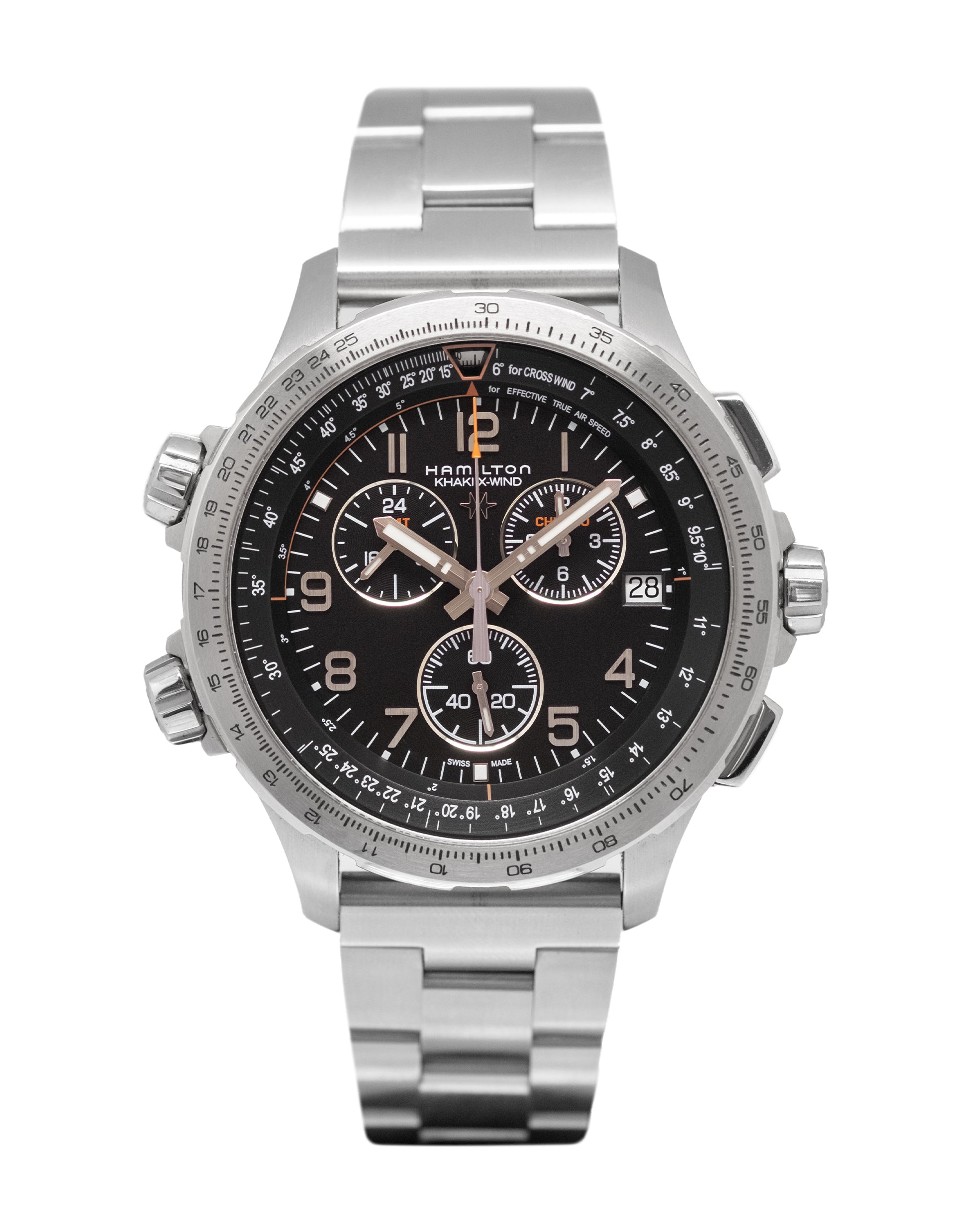 Hamilton Khaki Aviation X-Wind GMT Chronograph Men's Watch