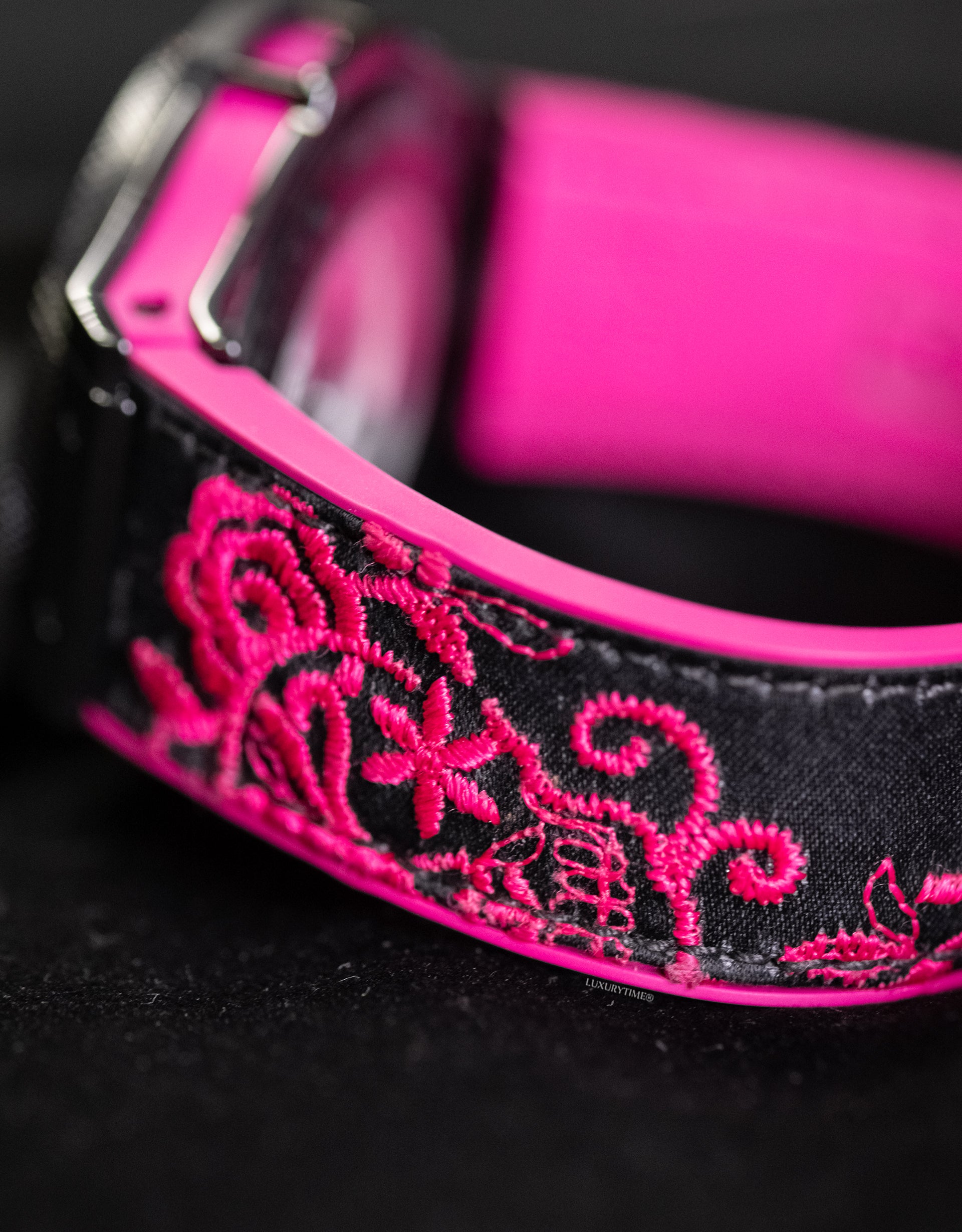 Hublot Big Bang Broderie Sugar Skull Fluo Hot Pink Unisex Watch