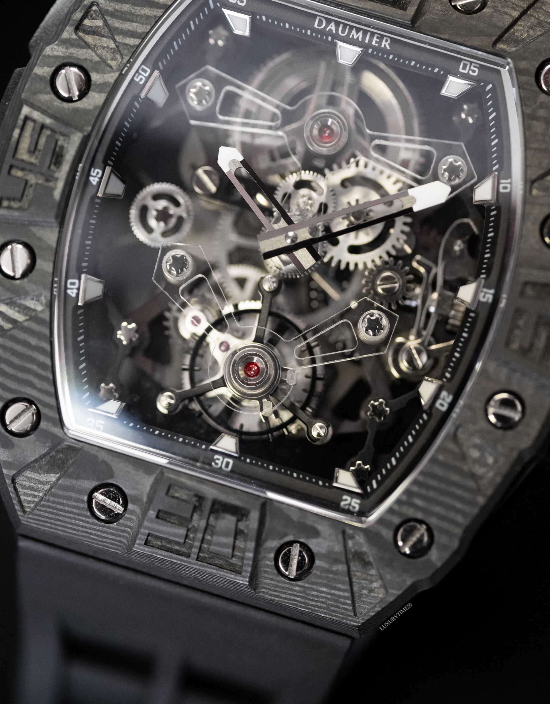 Daumier Skeleton Tourbillon Men's Watch