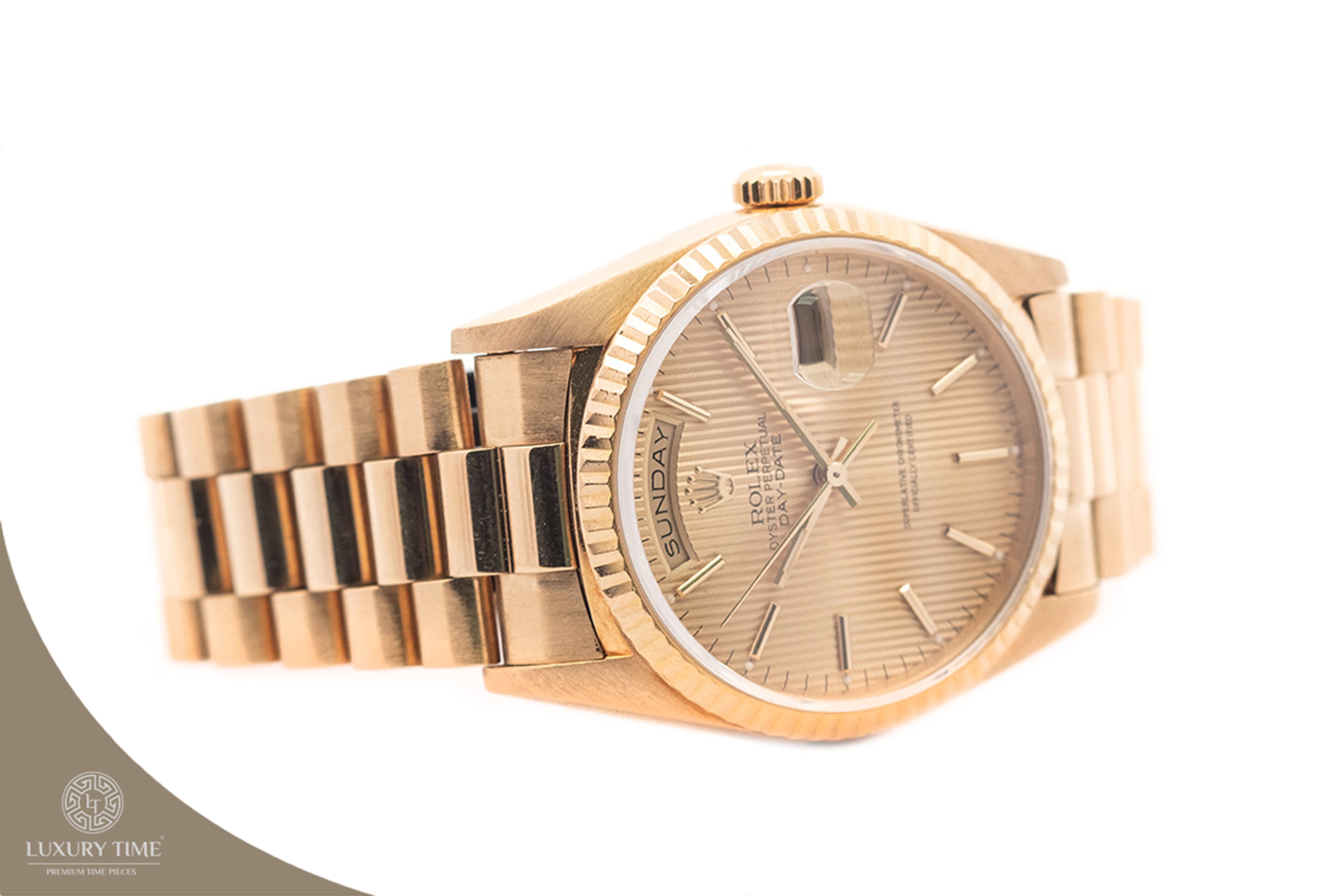 Rolex Day-Date Yellow Gold Mens Watch