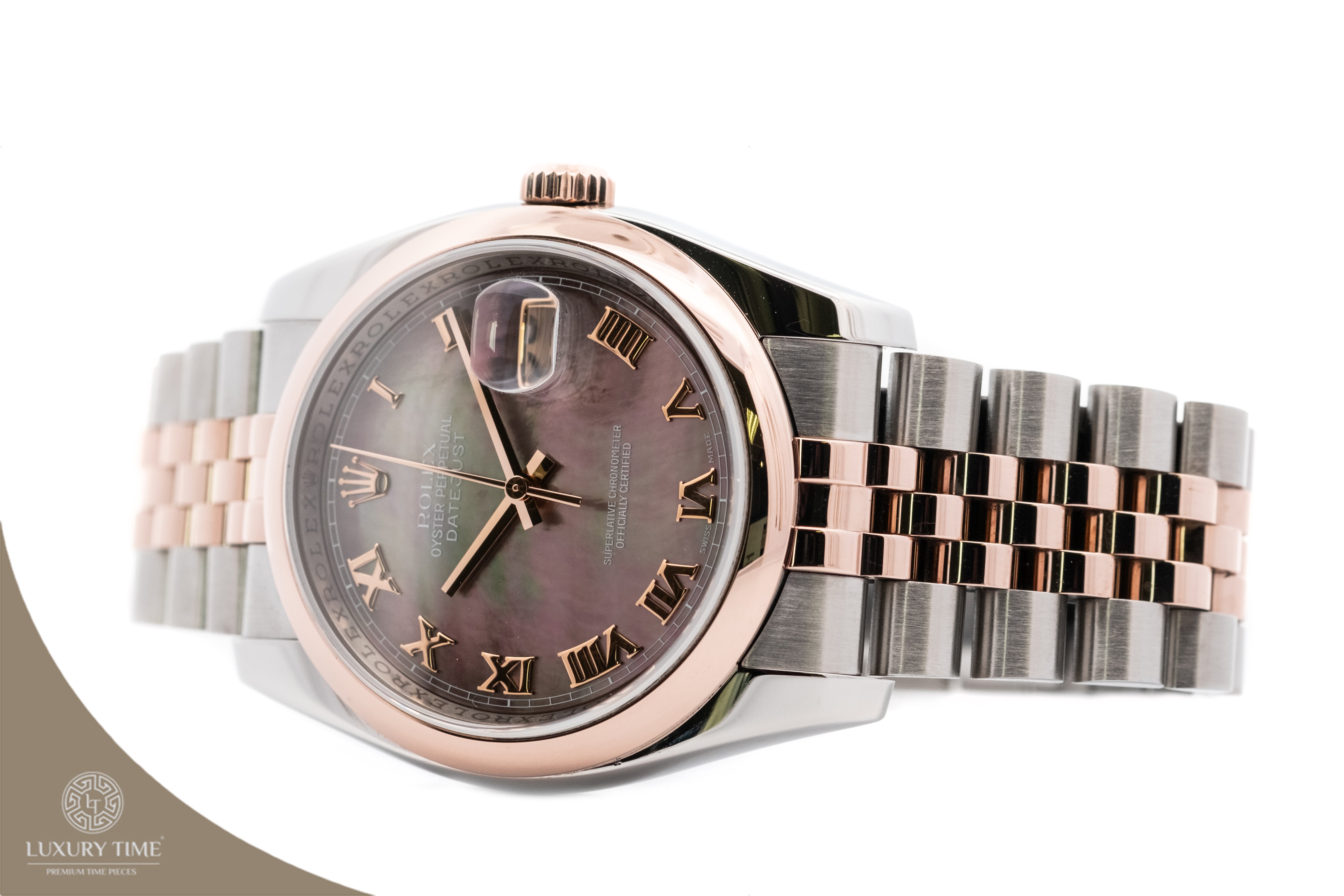 Rolex Datejust 36 Rose Gold & Stainless Steel Unisex Watch