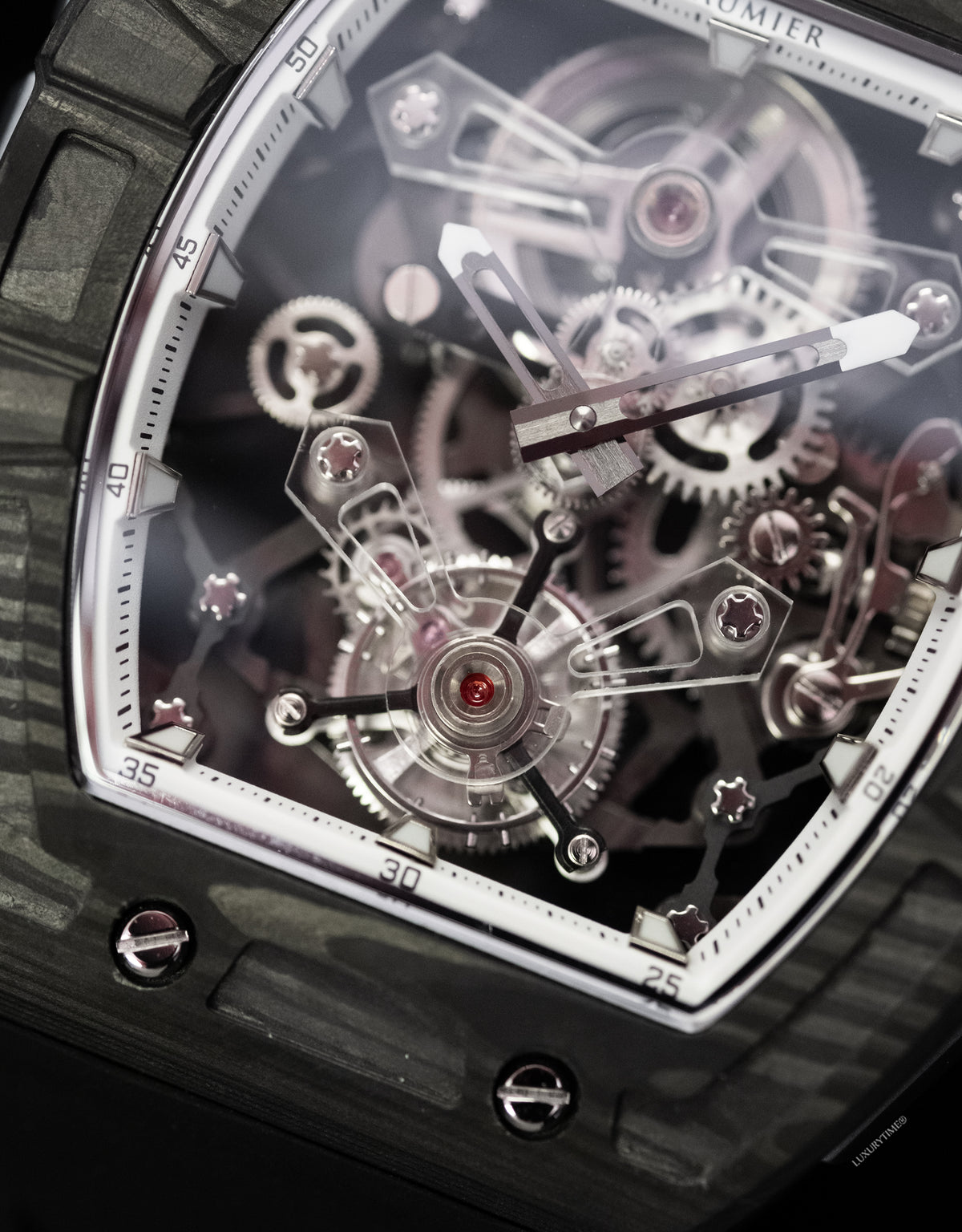 Daumier Skeleton Tourbillon Men's Watch