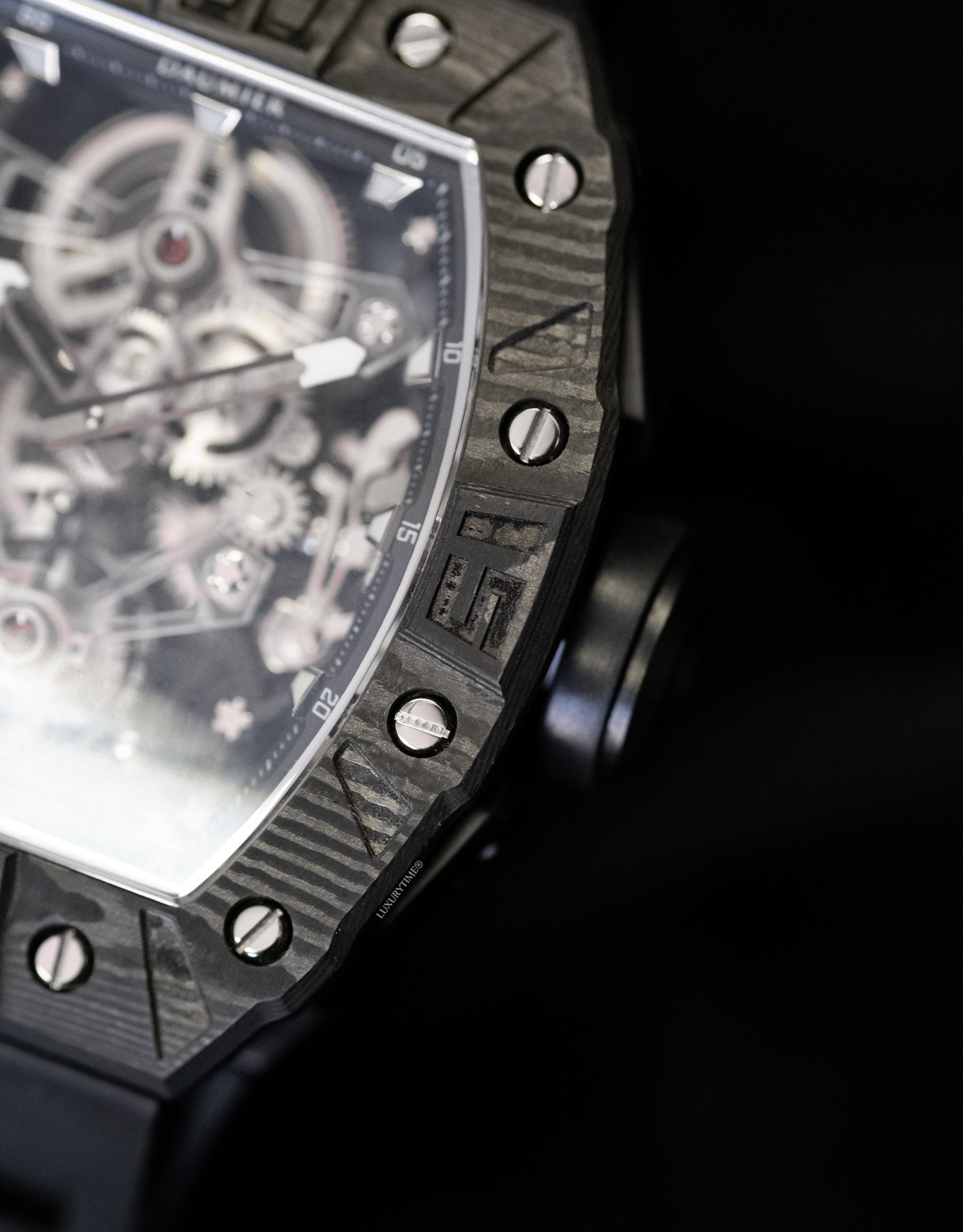 Daumier Skeleton Tourbillon Men's Watch