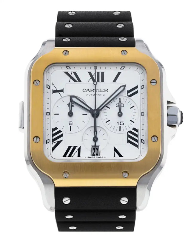Cartier Santos De Cartier Chronograph Mens Watch